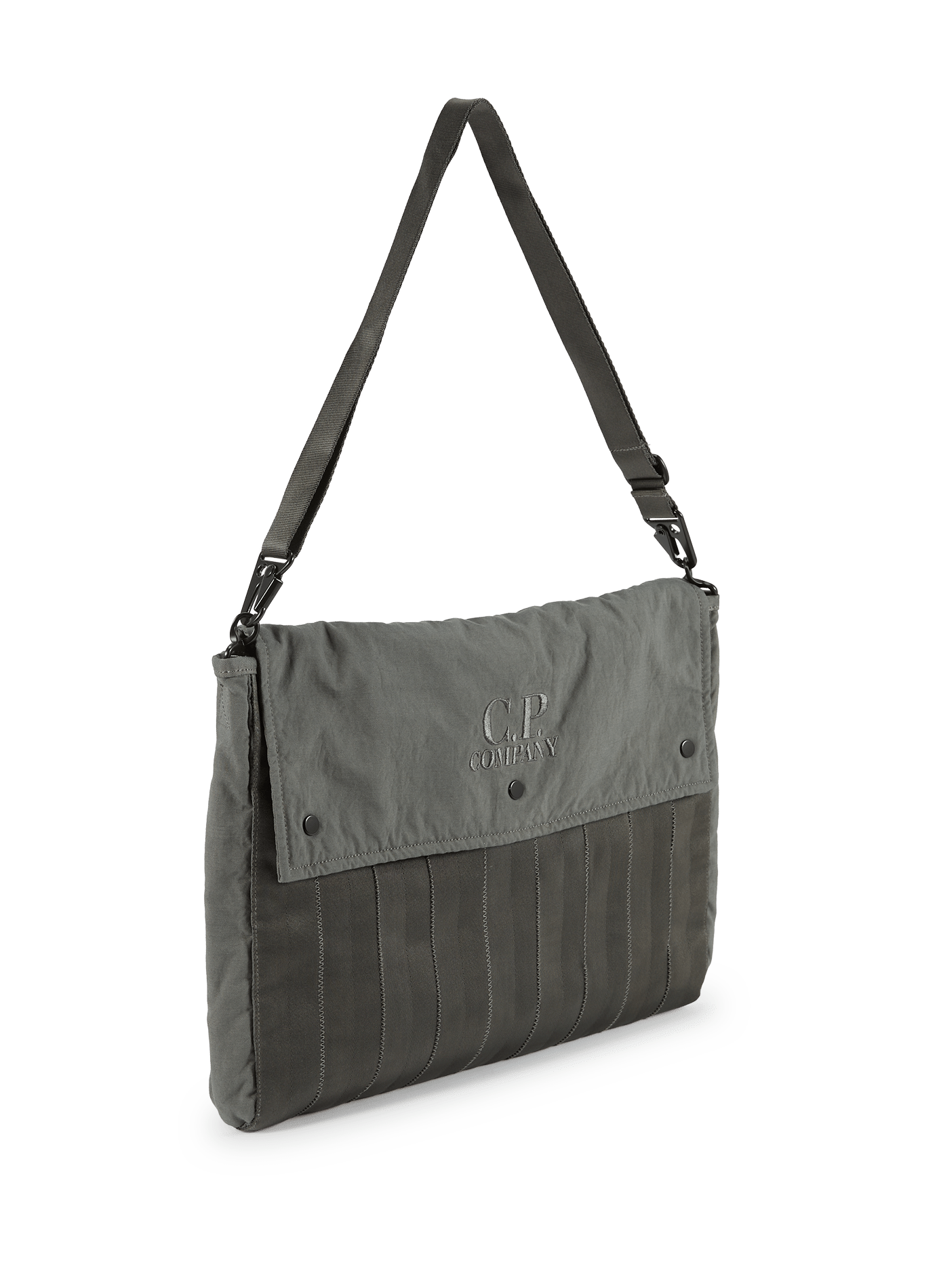 Wide shoulder bag CP COMPANY Grey