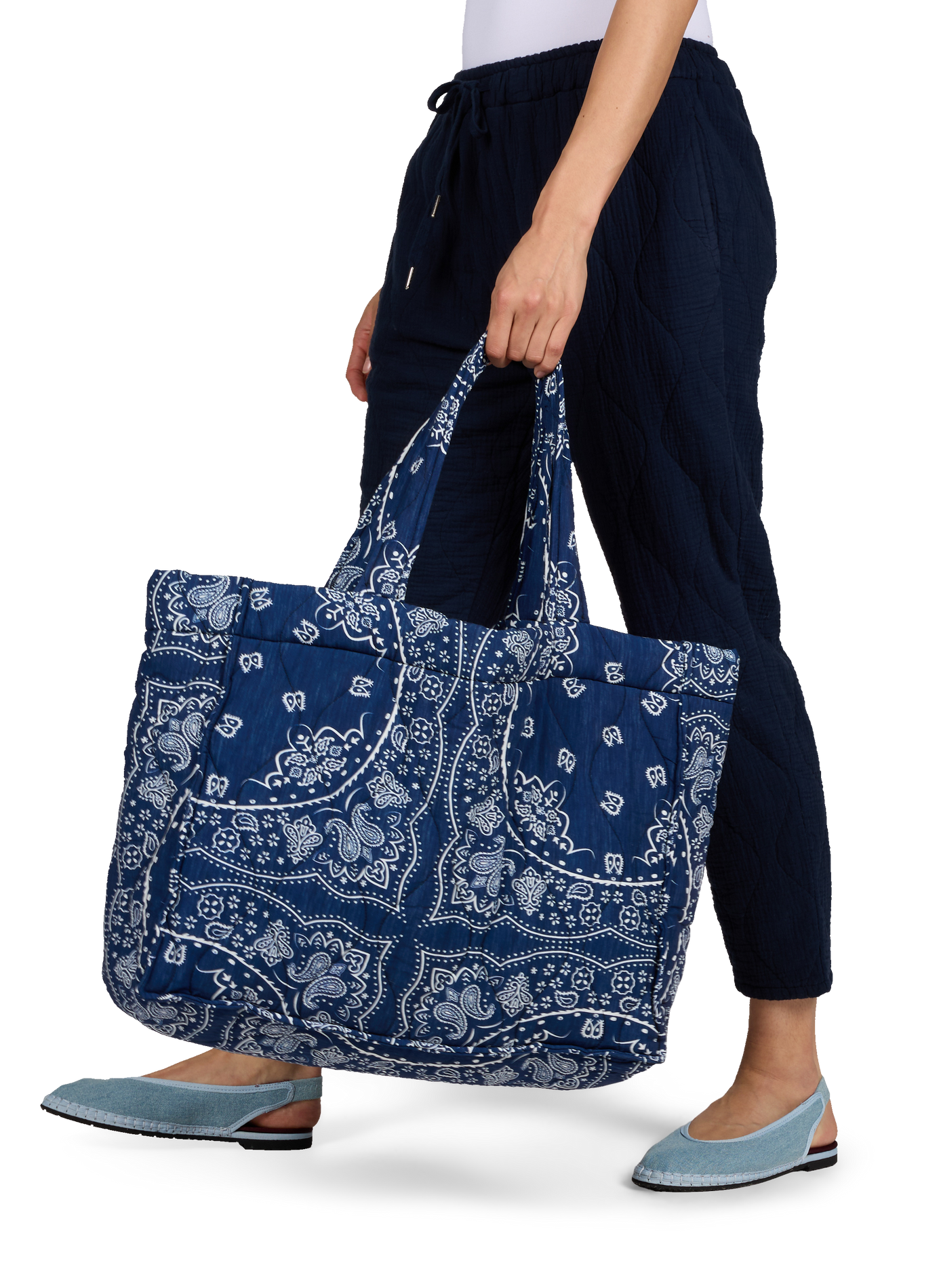 Philadelphia Bandana Handbag AOKYANOS Blue