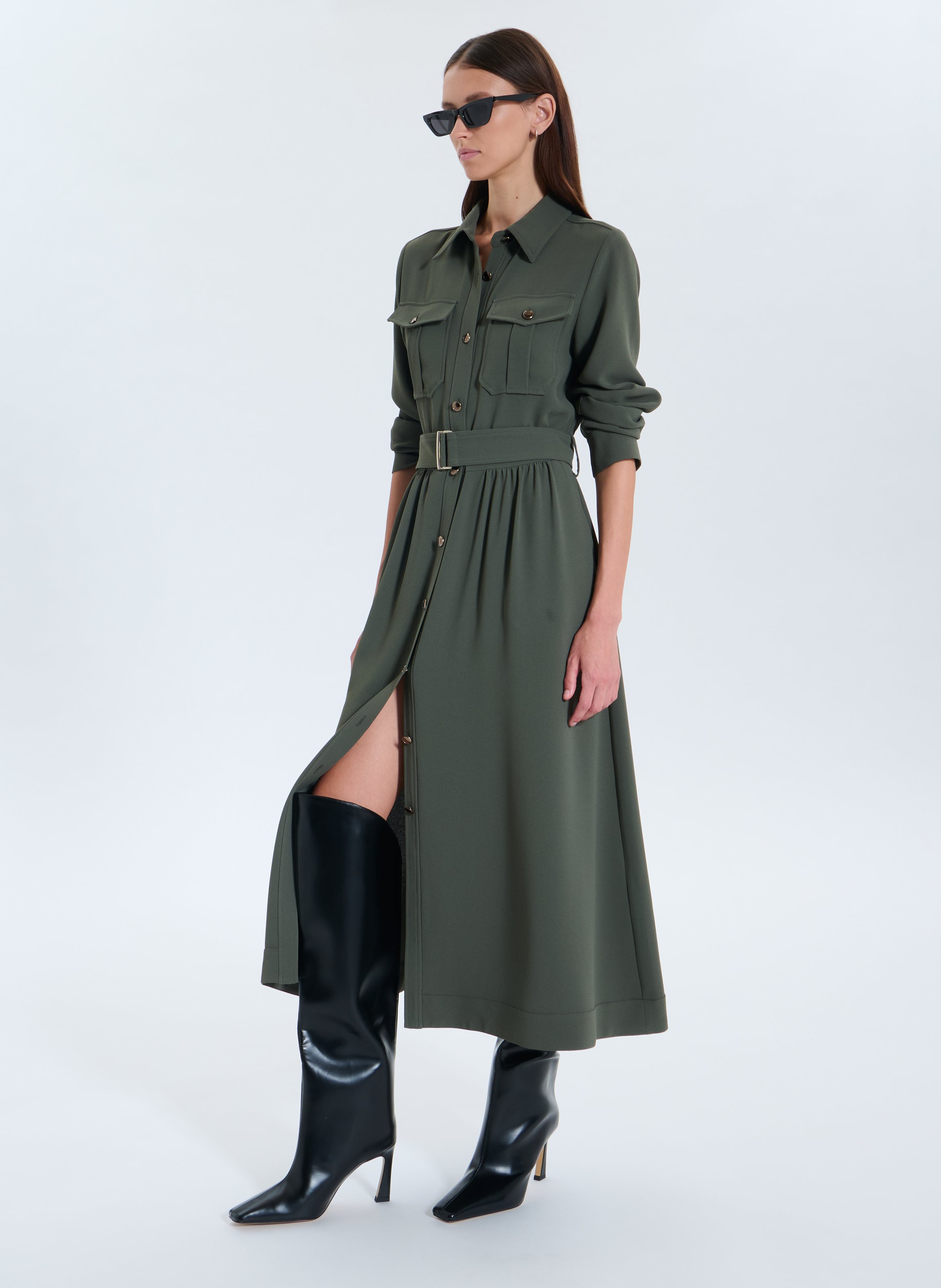 Robe  riyado ZAPA Kaki