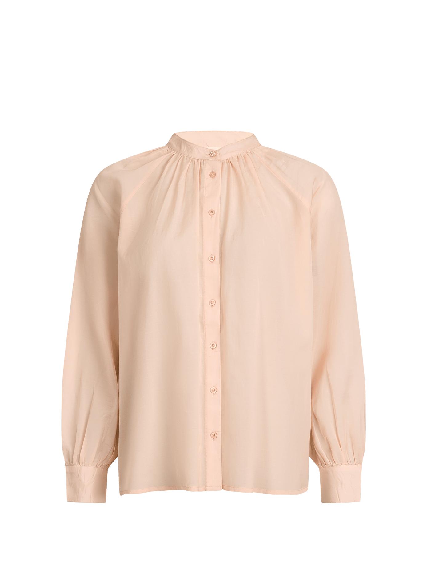 Tea cotton voile blouse PETITE MENDIGOTE Pink