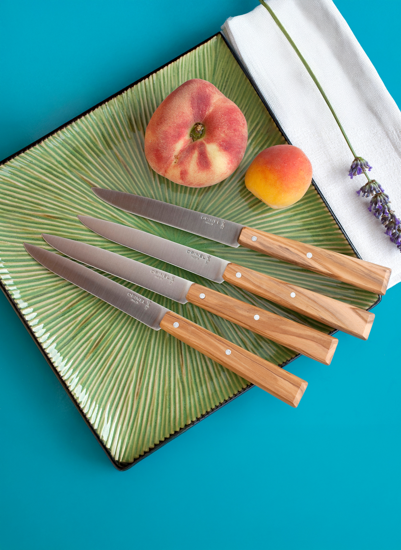 Coffret de 4 couteaux Bon Appétit OPINEL Marron