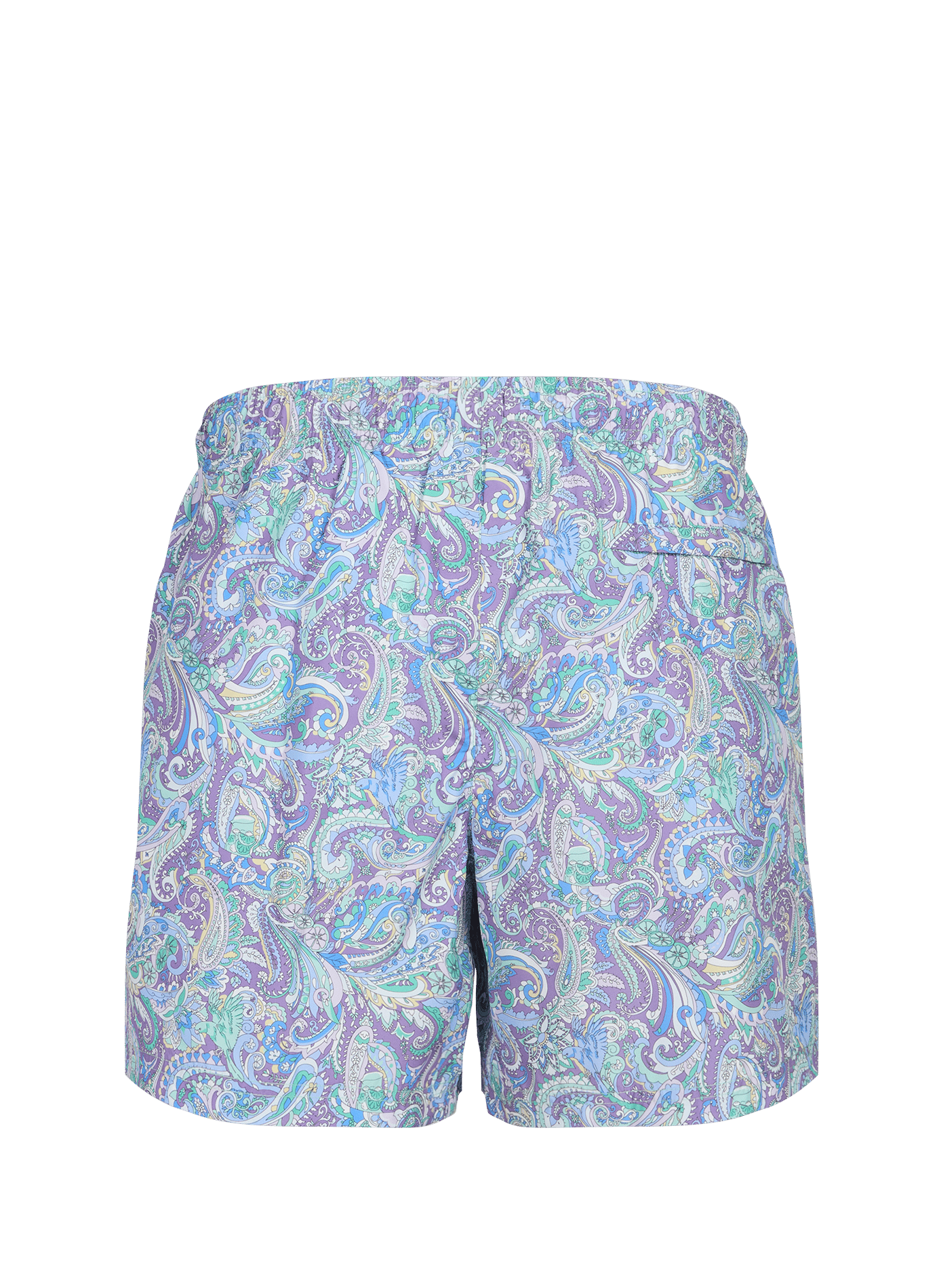 Swim shorts with cashmere pattern ETON Purple