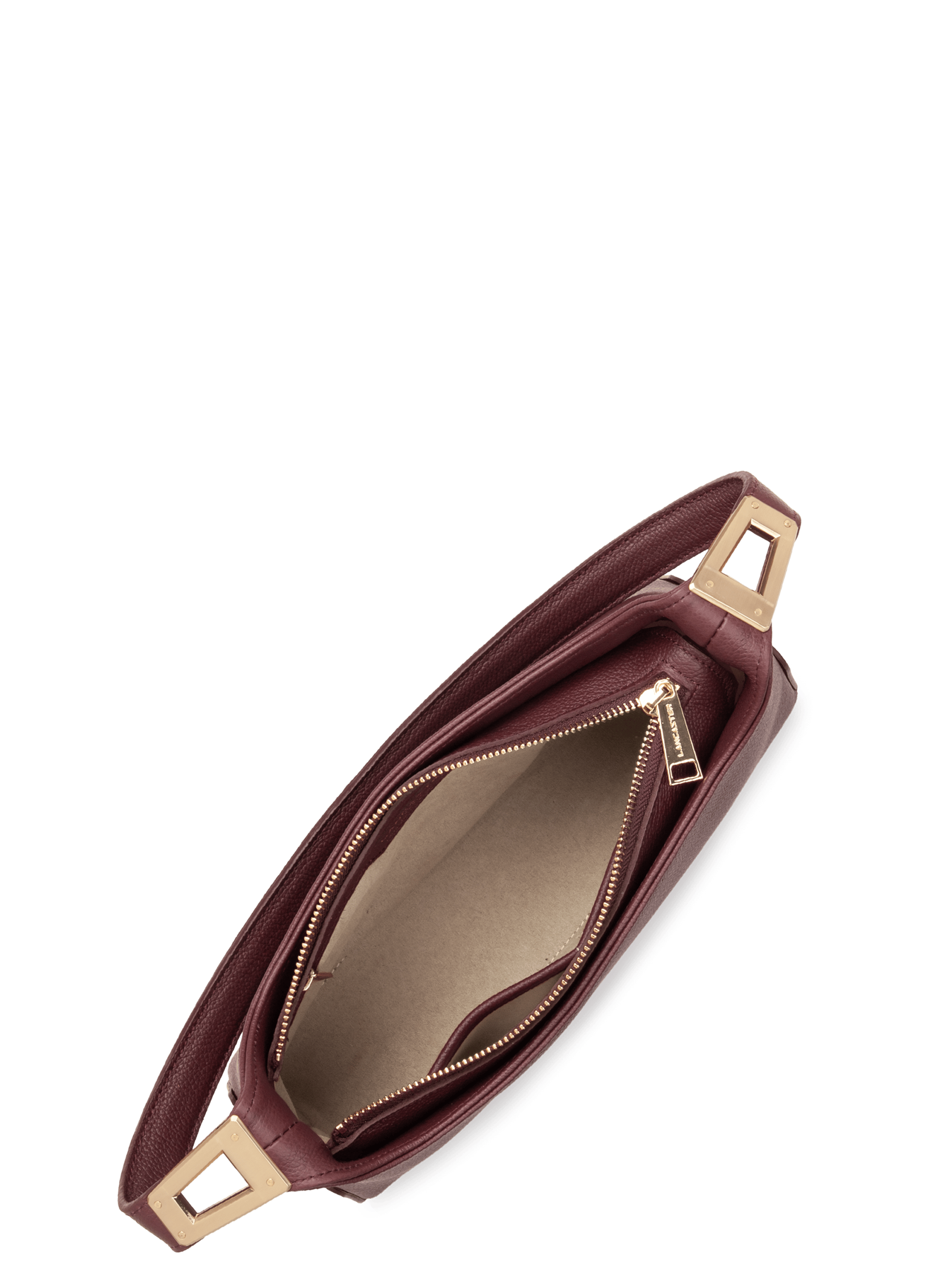 Sac rectangle - lychee ace LANCASTER Rouge