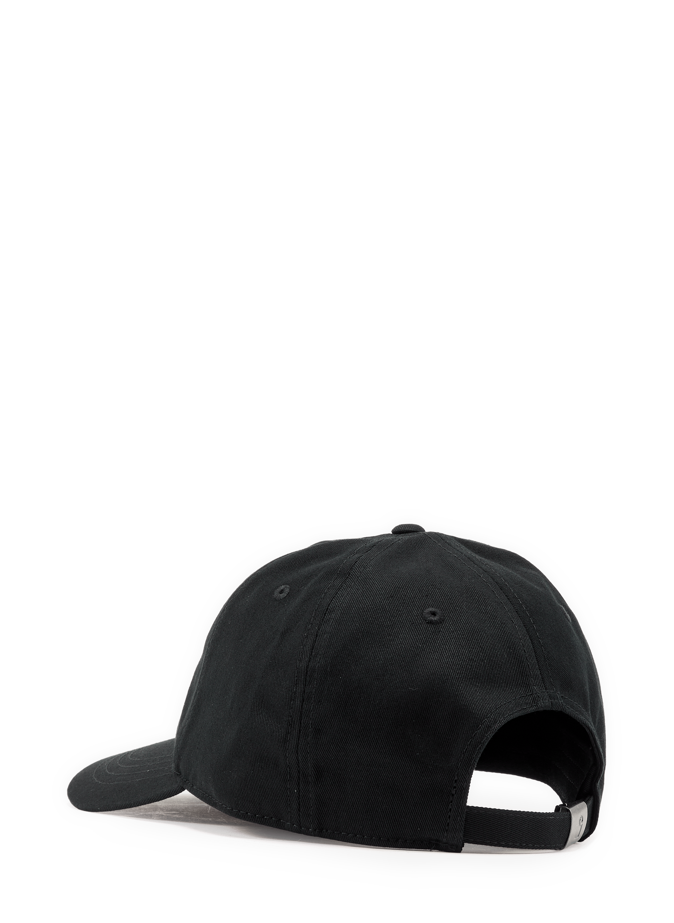 Embroidered cotton baseball cap CARHARTT WIP Black