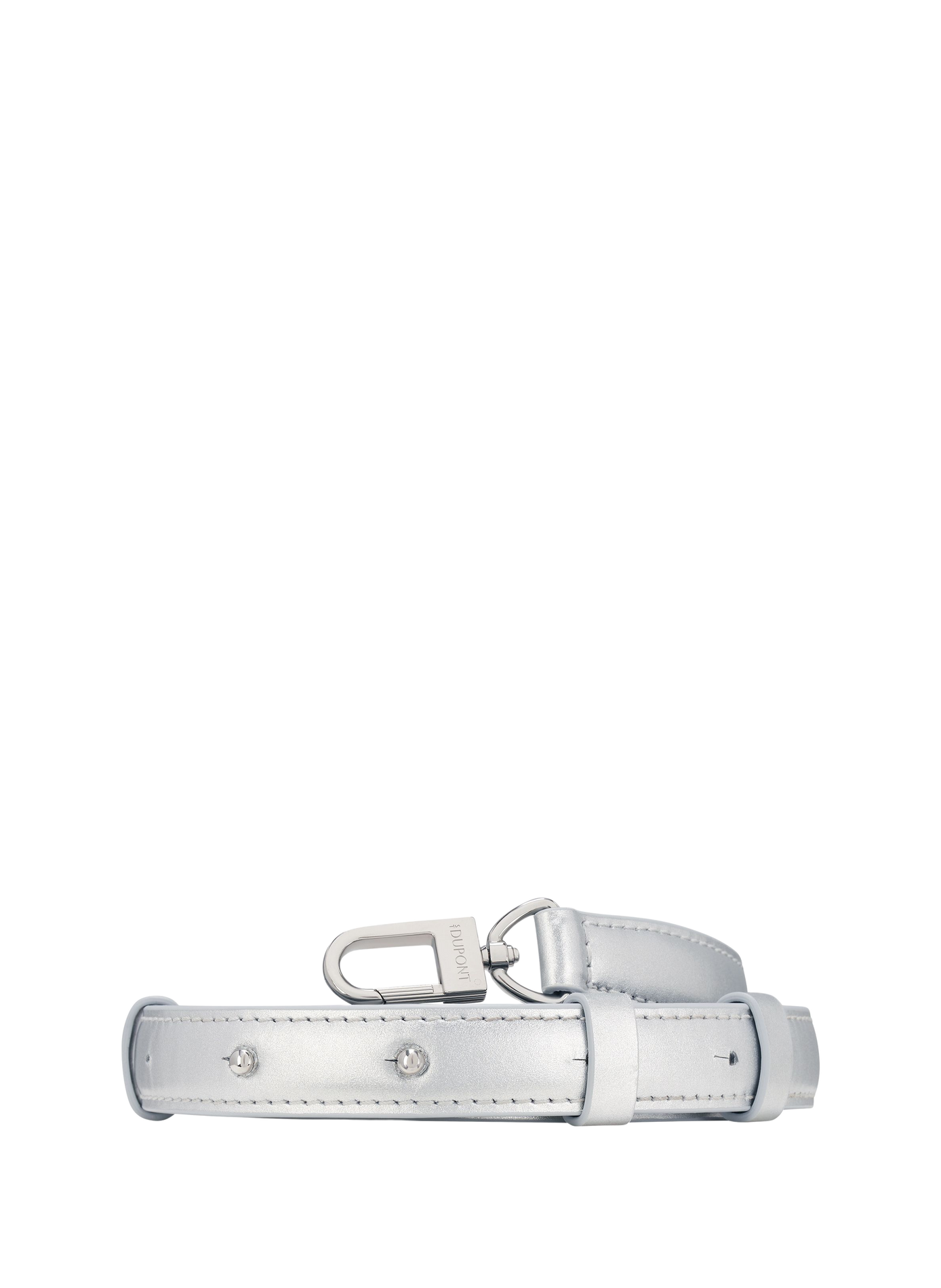 Umhängetasche Apex Nano Trunk aus Leder S.T. DUPONT Silber