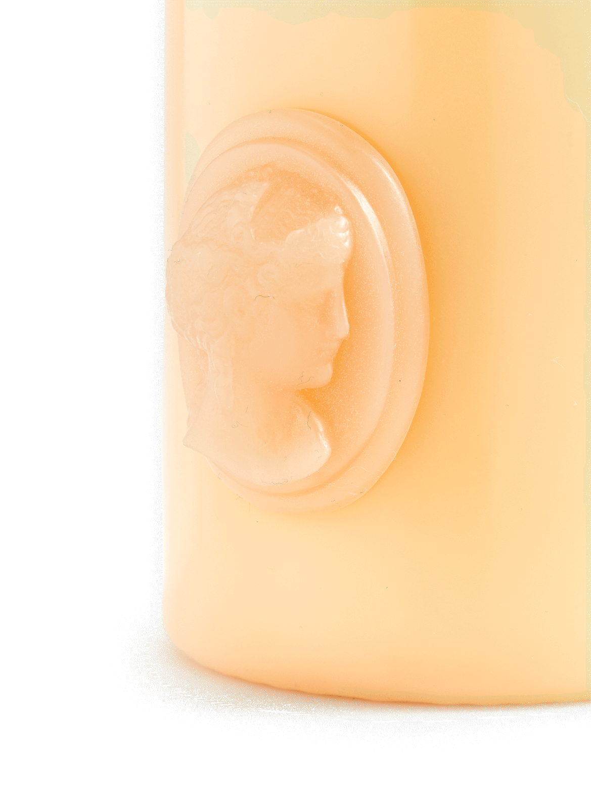 Beige cameo pillar candle - Christmas 2023 exclusive TRUDON No color