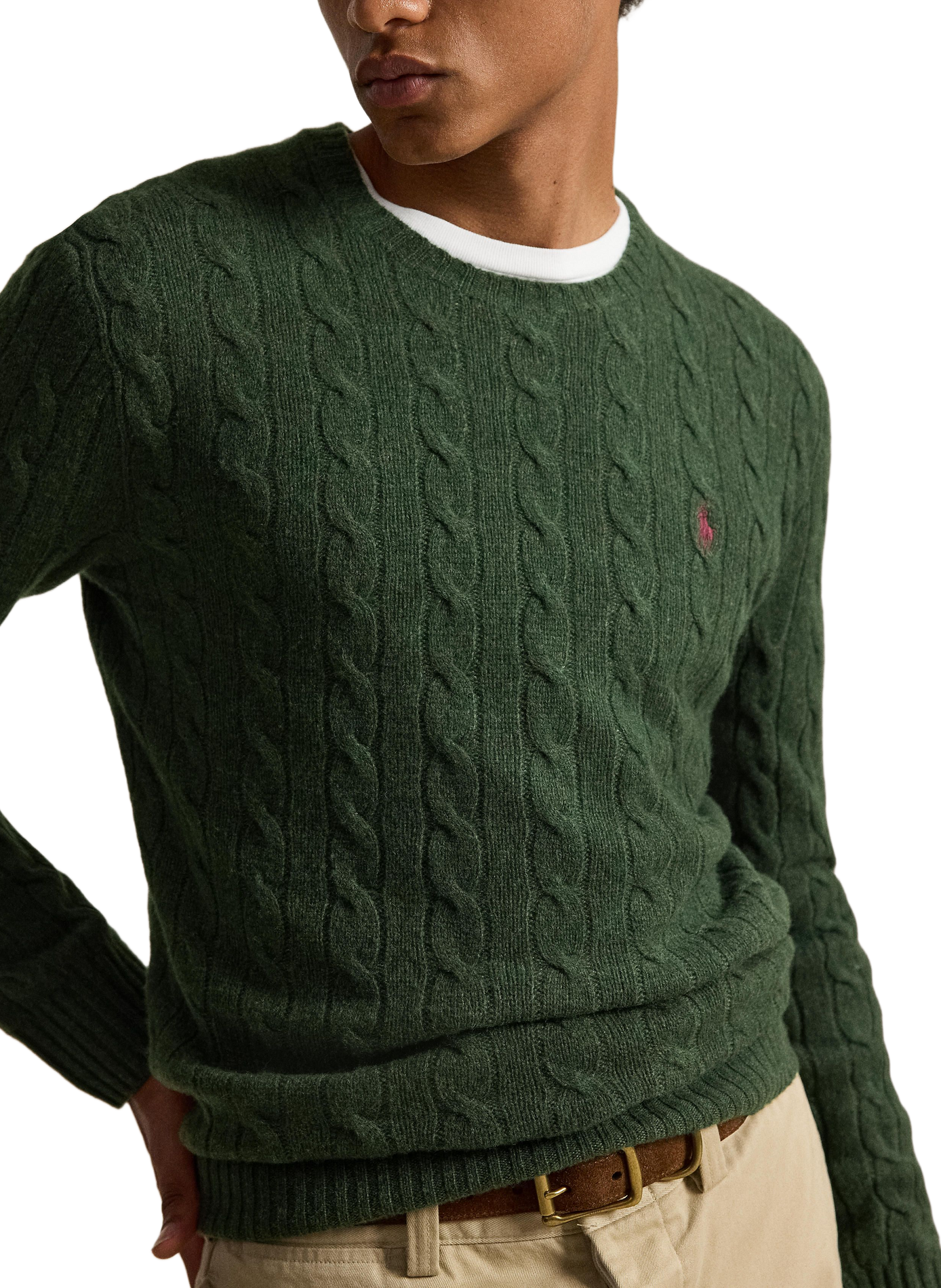 Pull en laine | Vert POLO RALPH LAUREN Homme