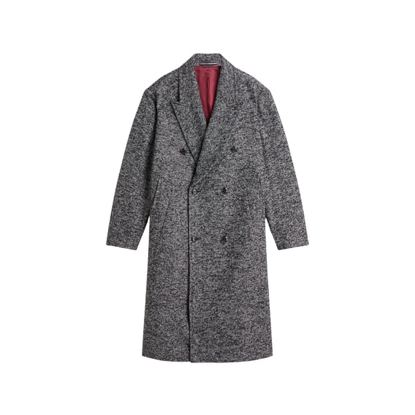 Manteau long en laine mélangée Manteau long en laine mélangée