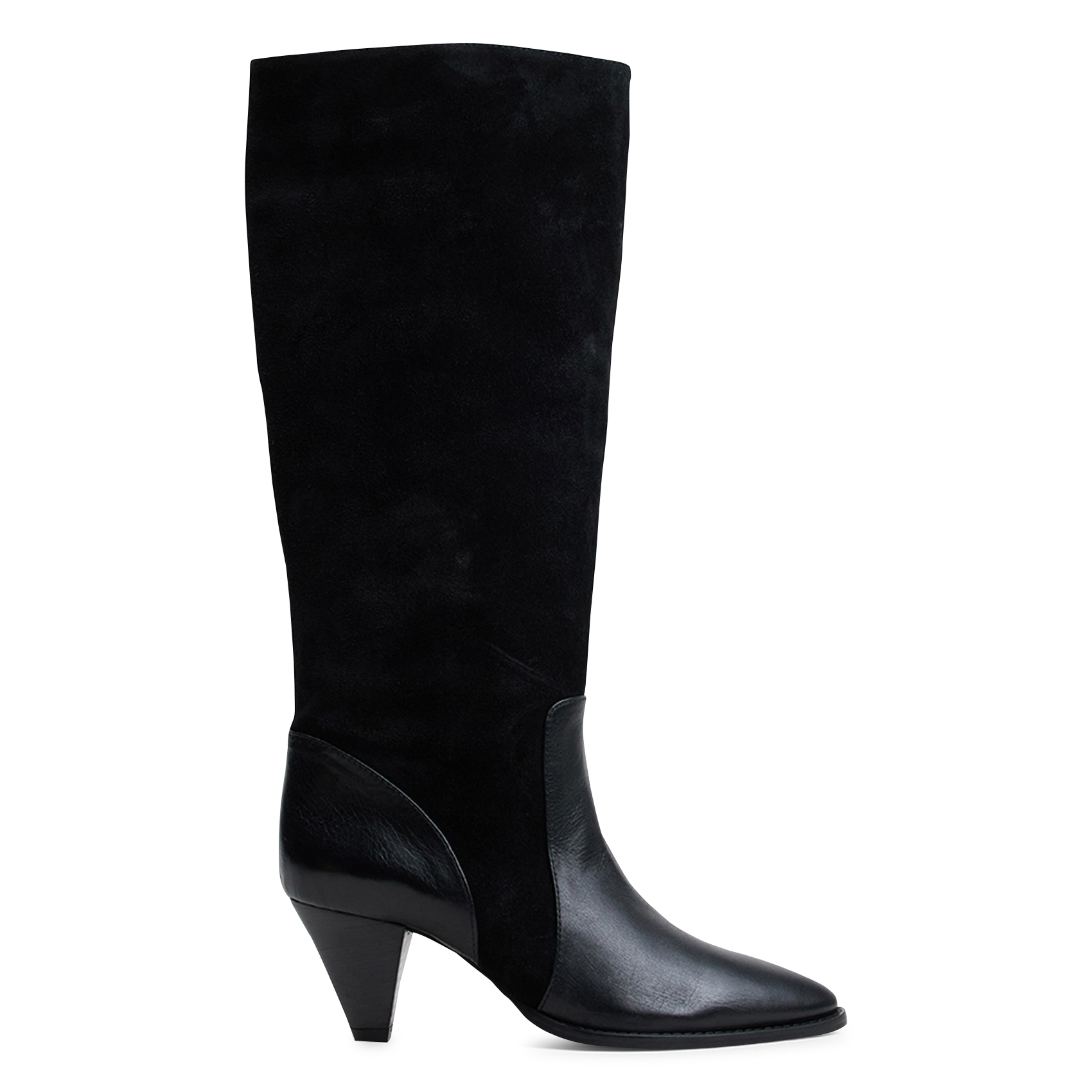 Bottes en cuir leonore JONAK Noir