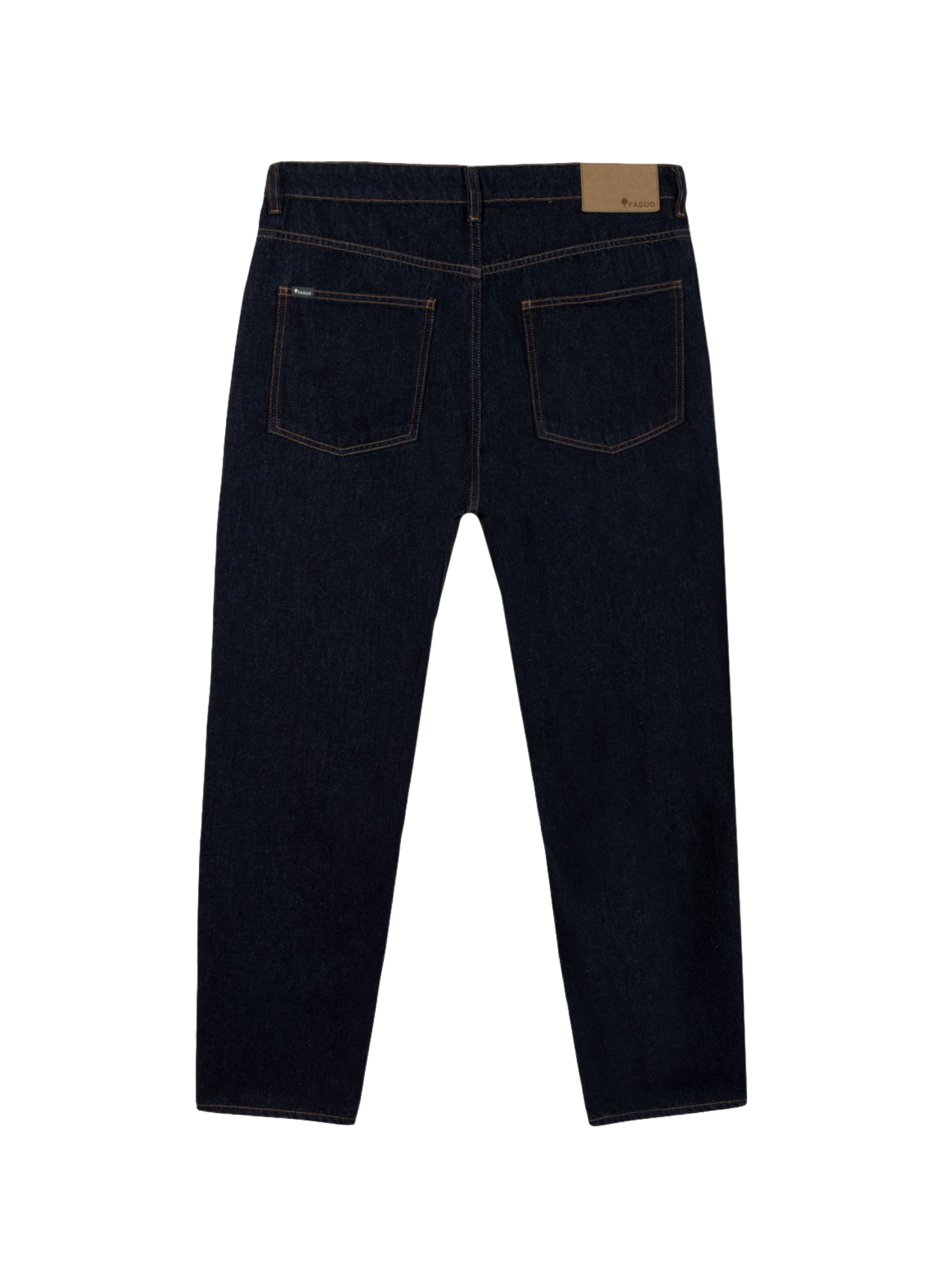 Jean en coton FAGUO Bleu