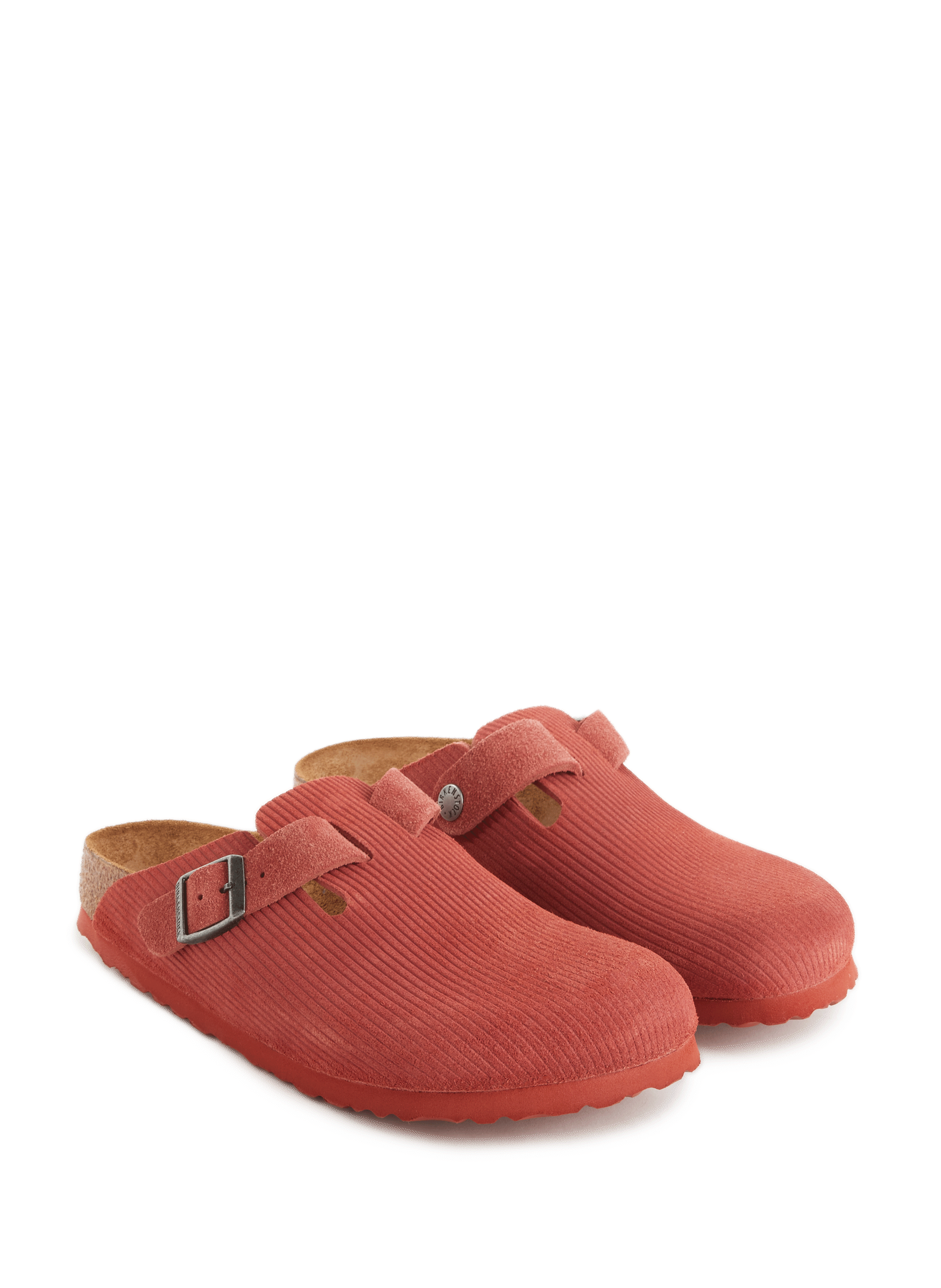 Sabot en cuir côtelé