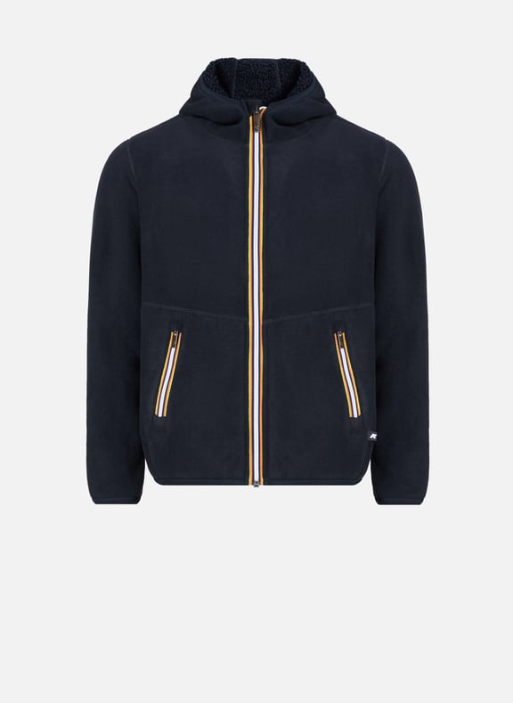 Zip-up polar fleece hoodie K-WAY Zip-up polar fleece hoodie K-WAY