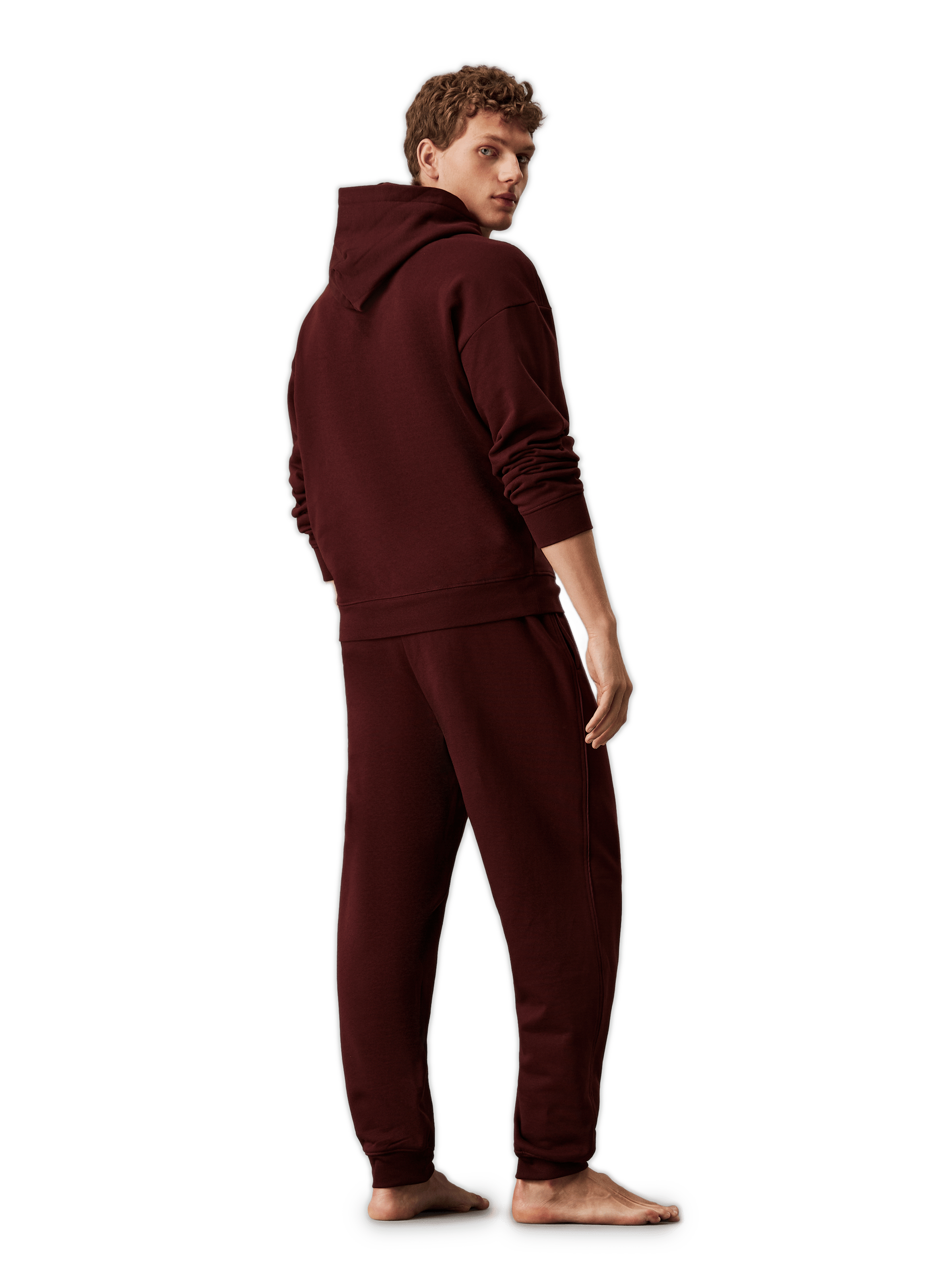 Pantalon de jogging CALVIN KLEIN Rouge