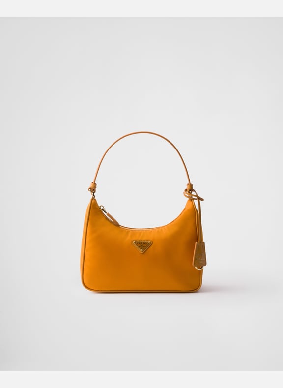 Mini sac prada re-edition2005 en re-nylon Orange by PRADA PRADA Mini sac prada re-edition2005 en re-nylon Orange