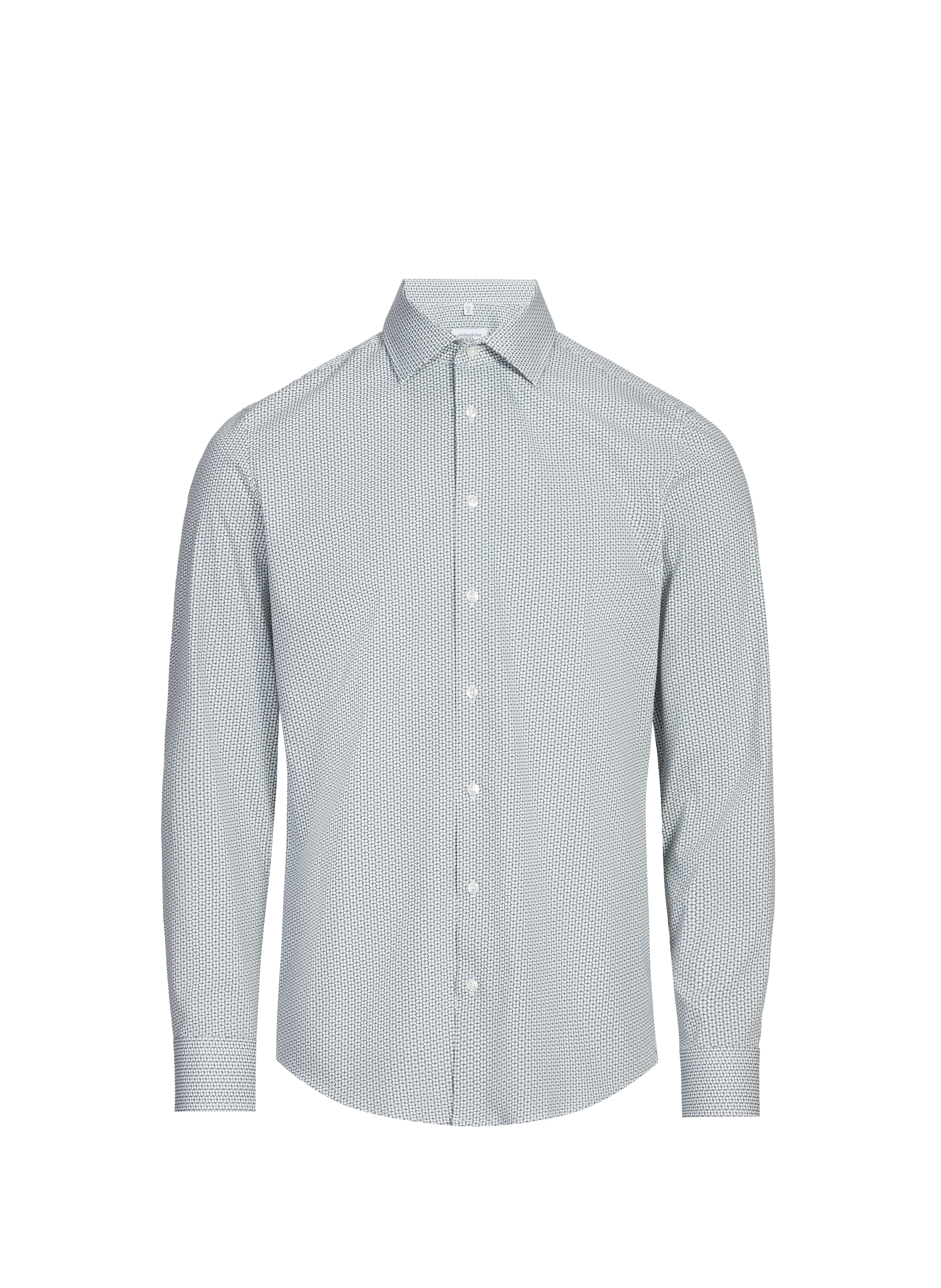 Cotton patterned shirt Green