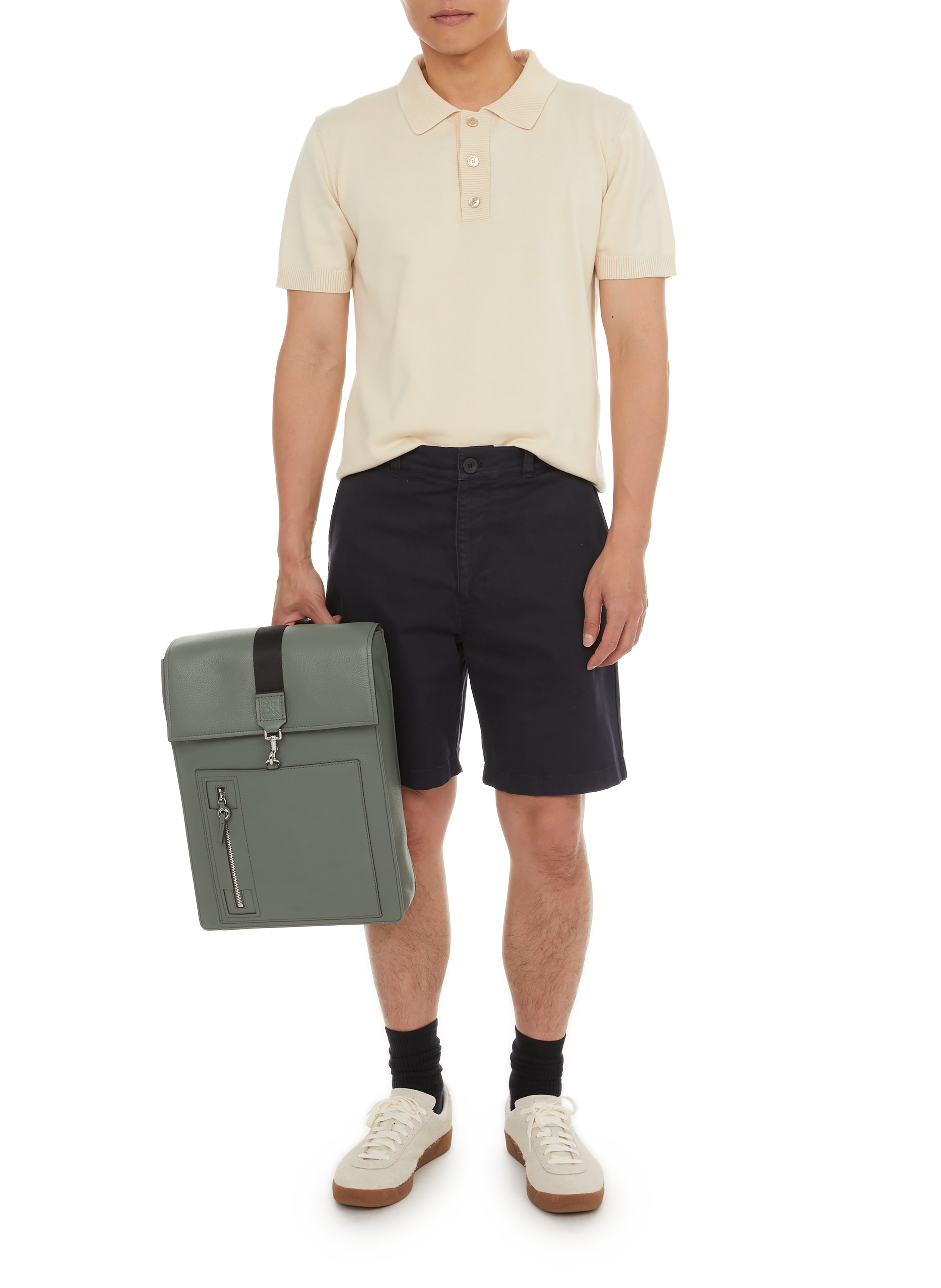 Cotton polo shirt  AU PRINTEMPS PARIS Beige