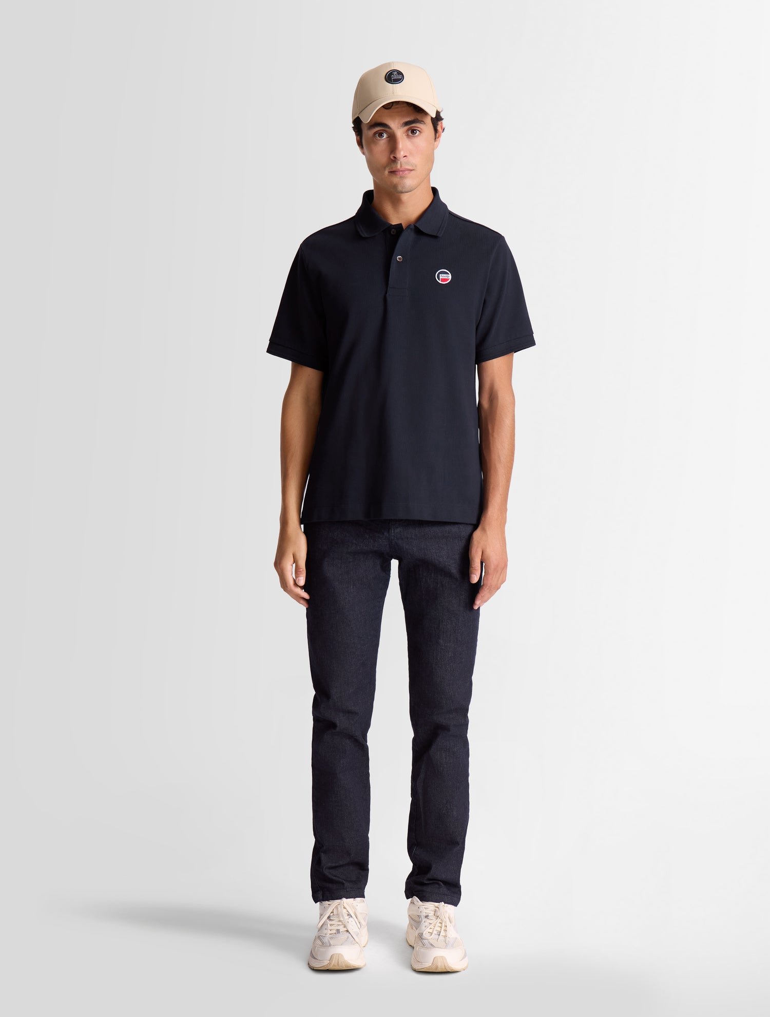 FUSALP Polo manches courtes gerlo col polo coupe regular Bleu