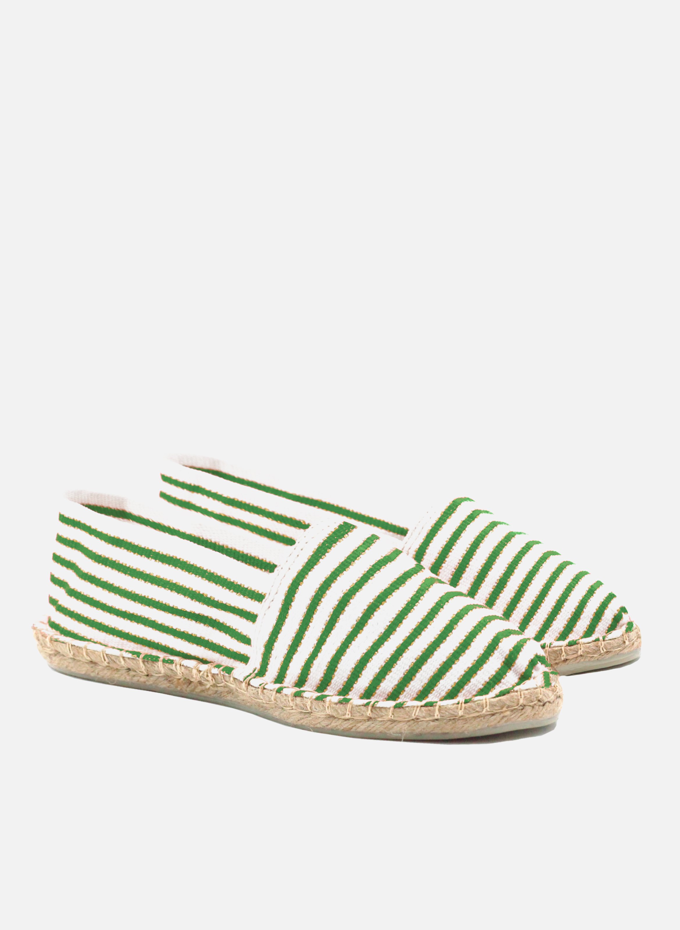 Espadrilles toile JULES & JENN Vert