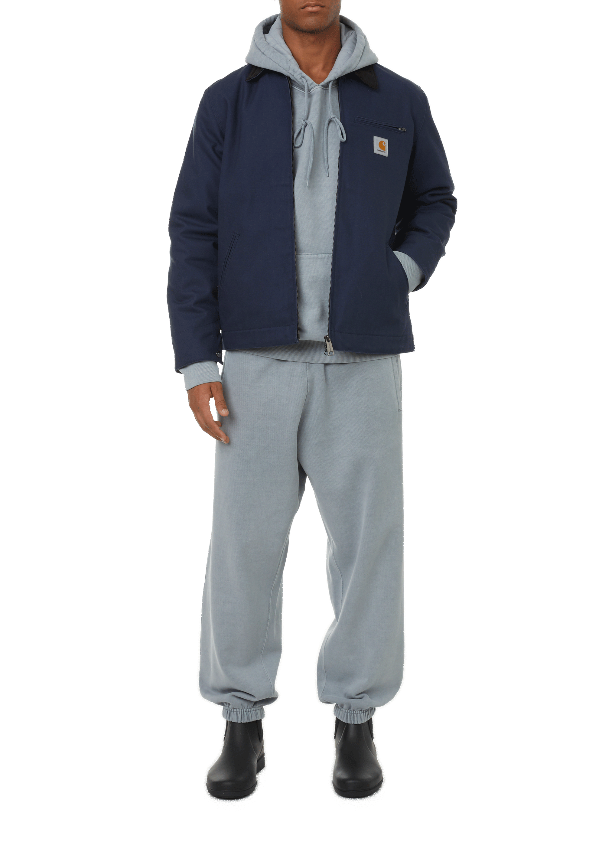 Cotton jacket CARHARTT WIP Blue