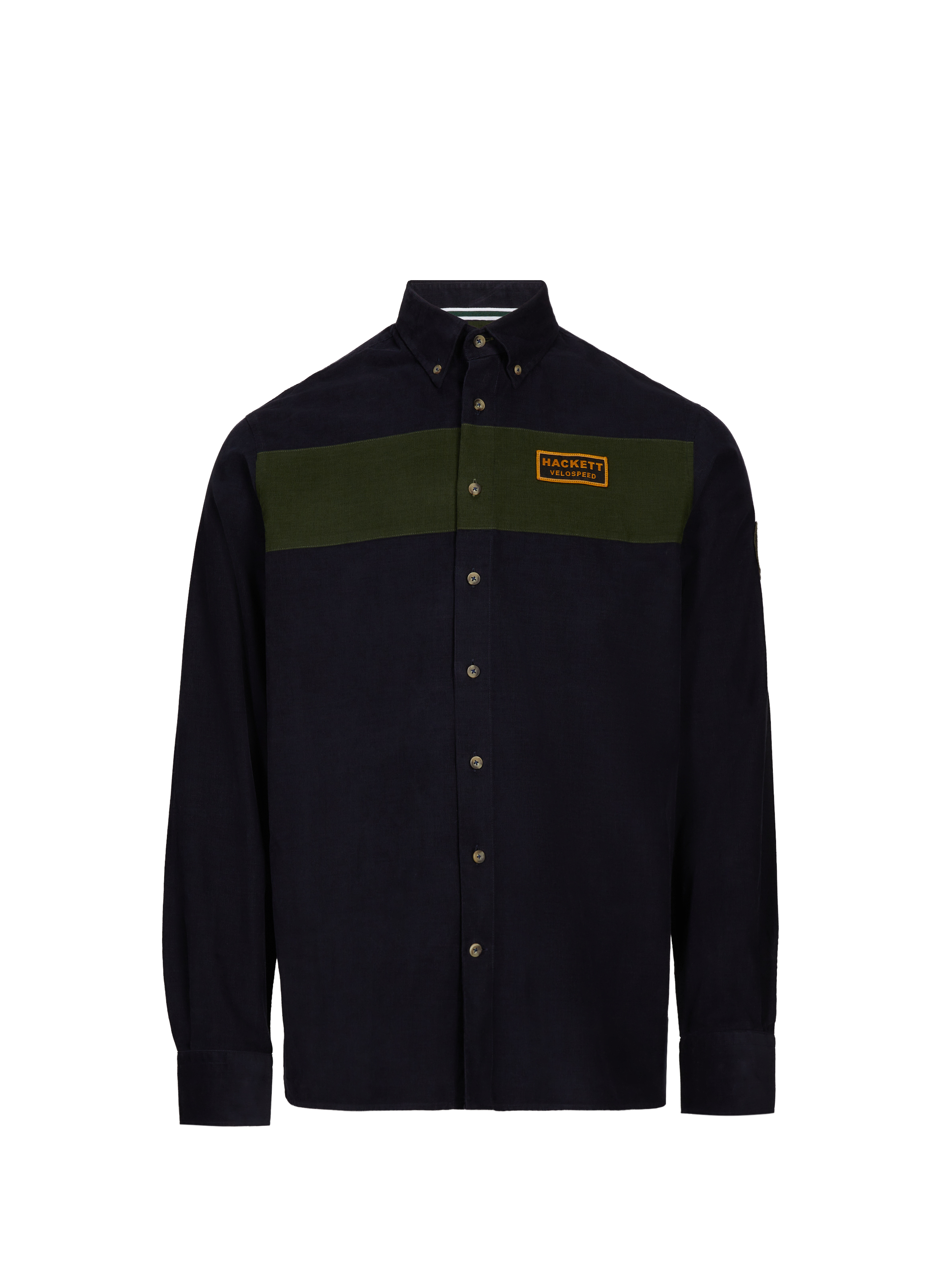 HACKETT  Cotton shirt Blue