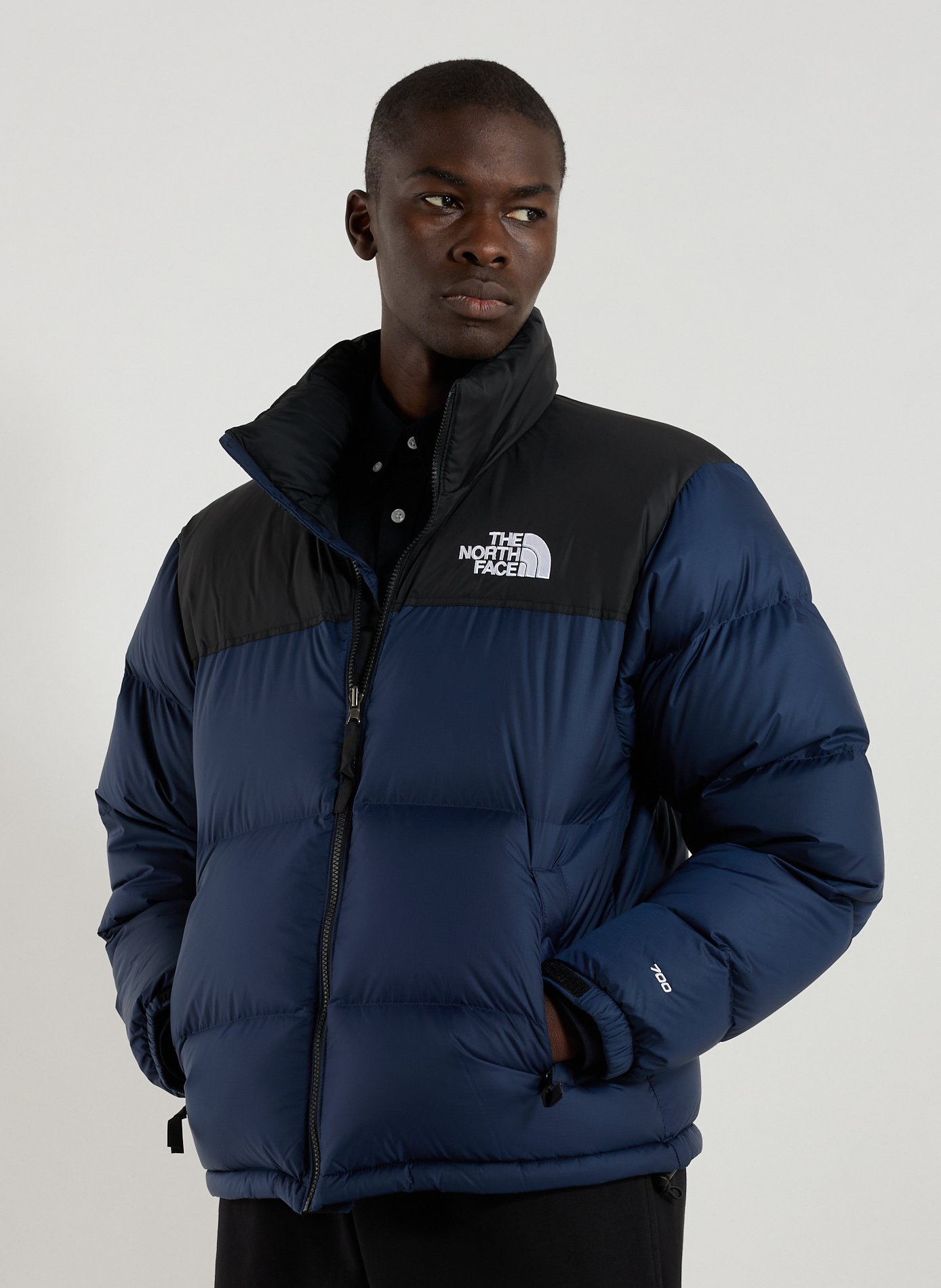 Doudoune matelassée à capuche rétractable Noir by THE NORTH FACE THE NORTH FACE Doudoune matelassée à capuche rétractable Noir