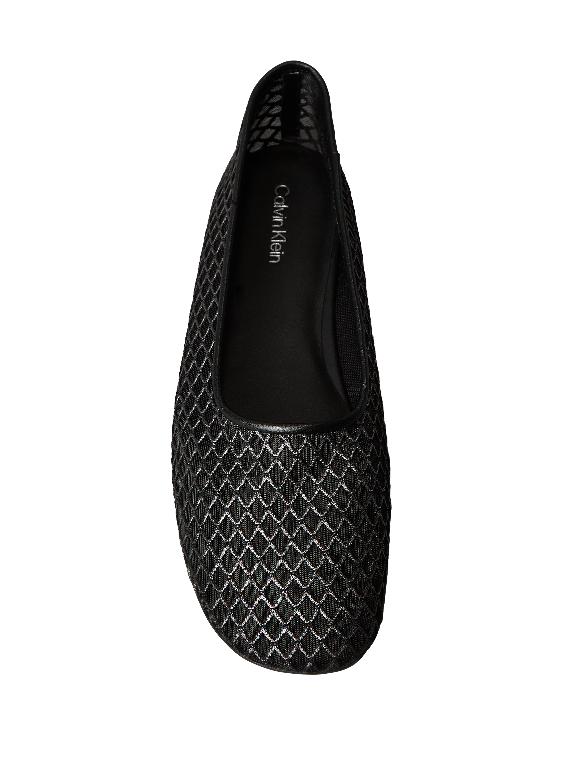 Ballerines Tess à bout rond CALVIN KLEIN Noir