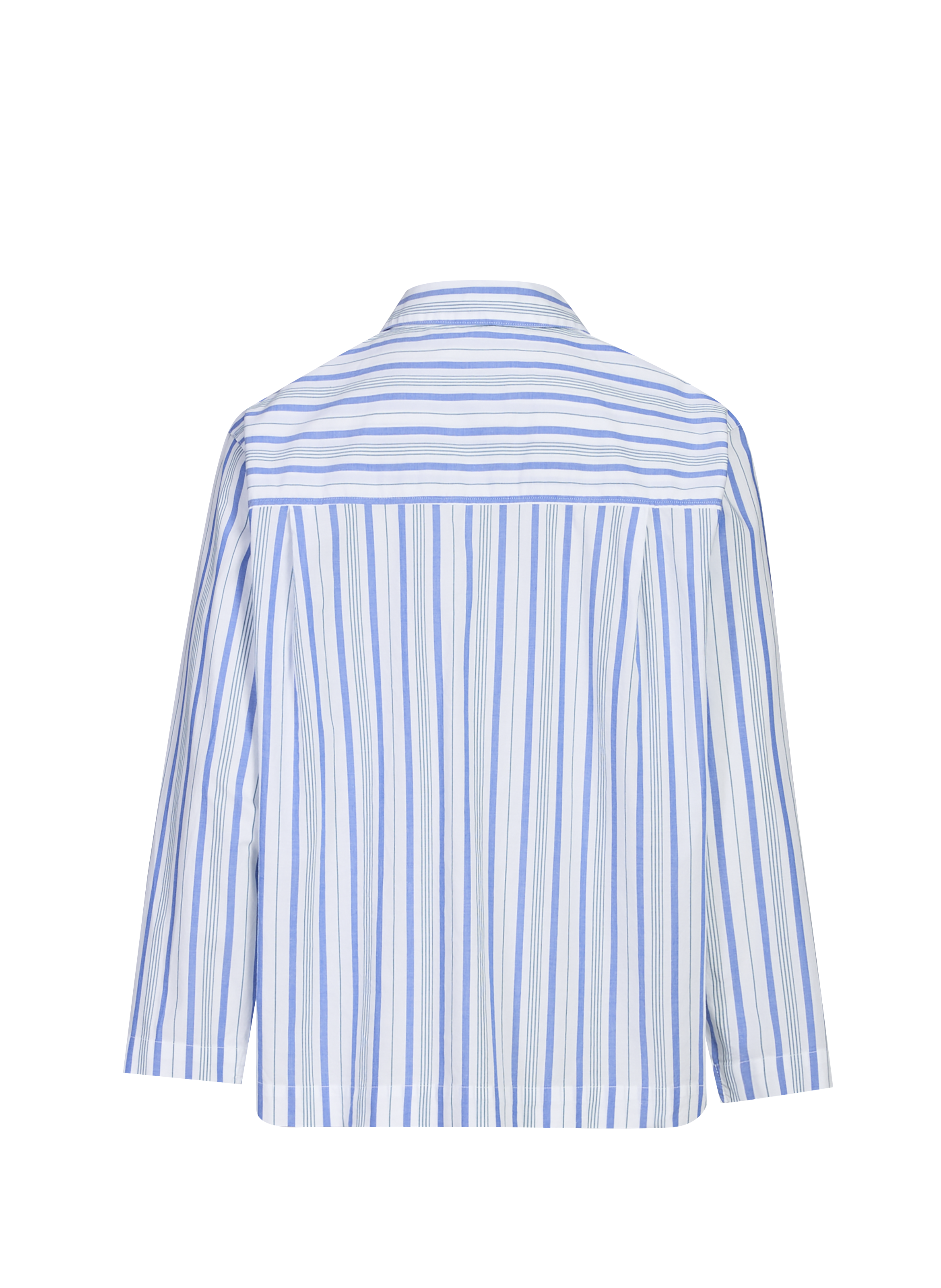 Ensemble pyjama long en coton CALVIN KLEIN Bleu