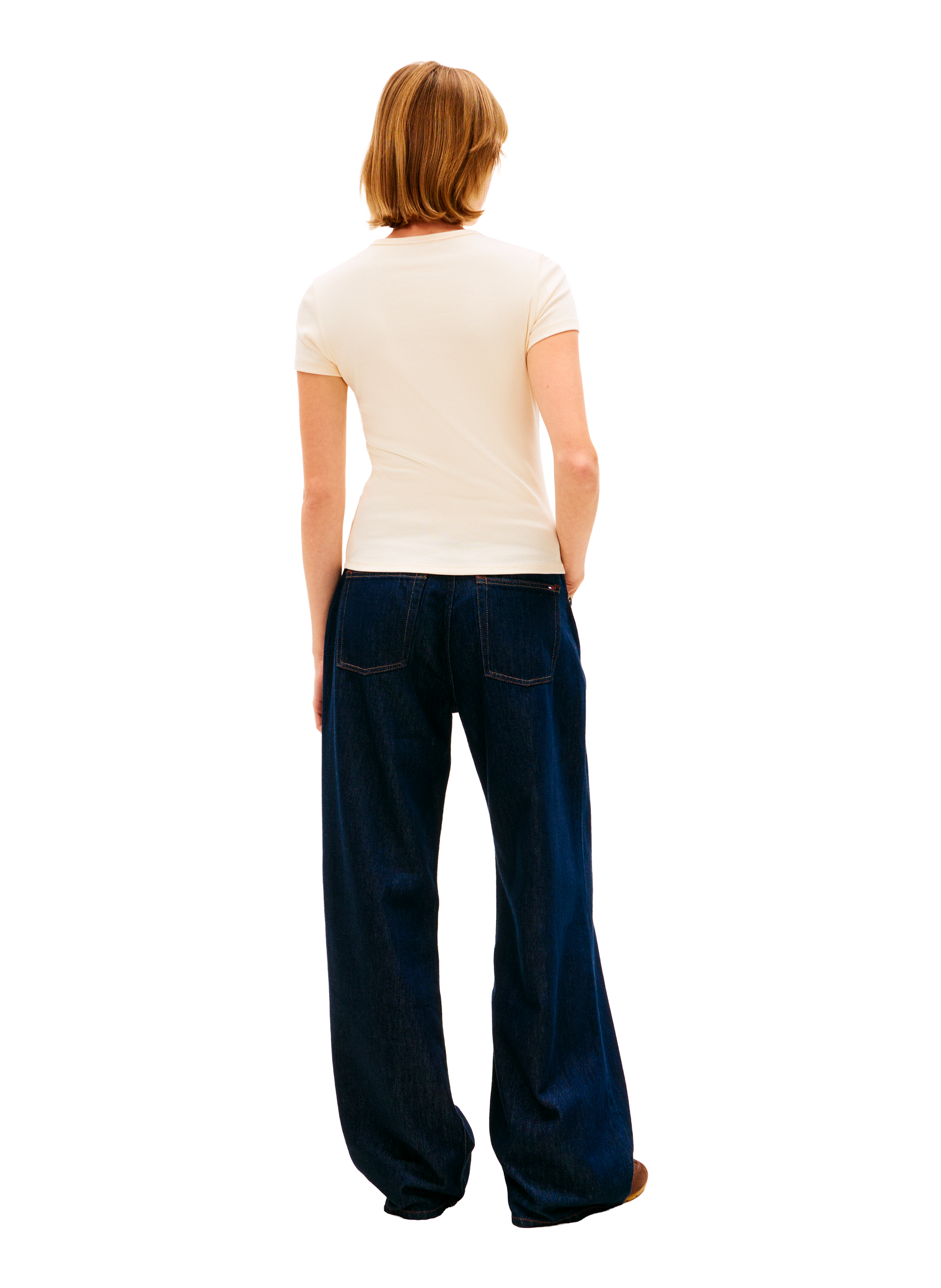  Logo T-shirt TOMMY HILFIGER Yellow