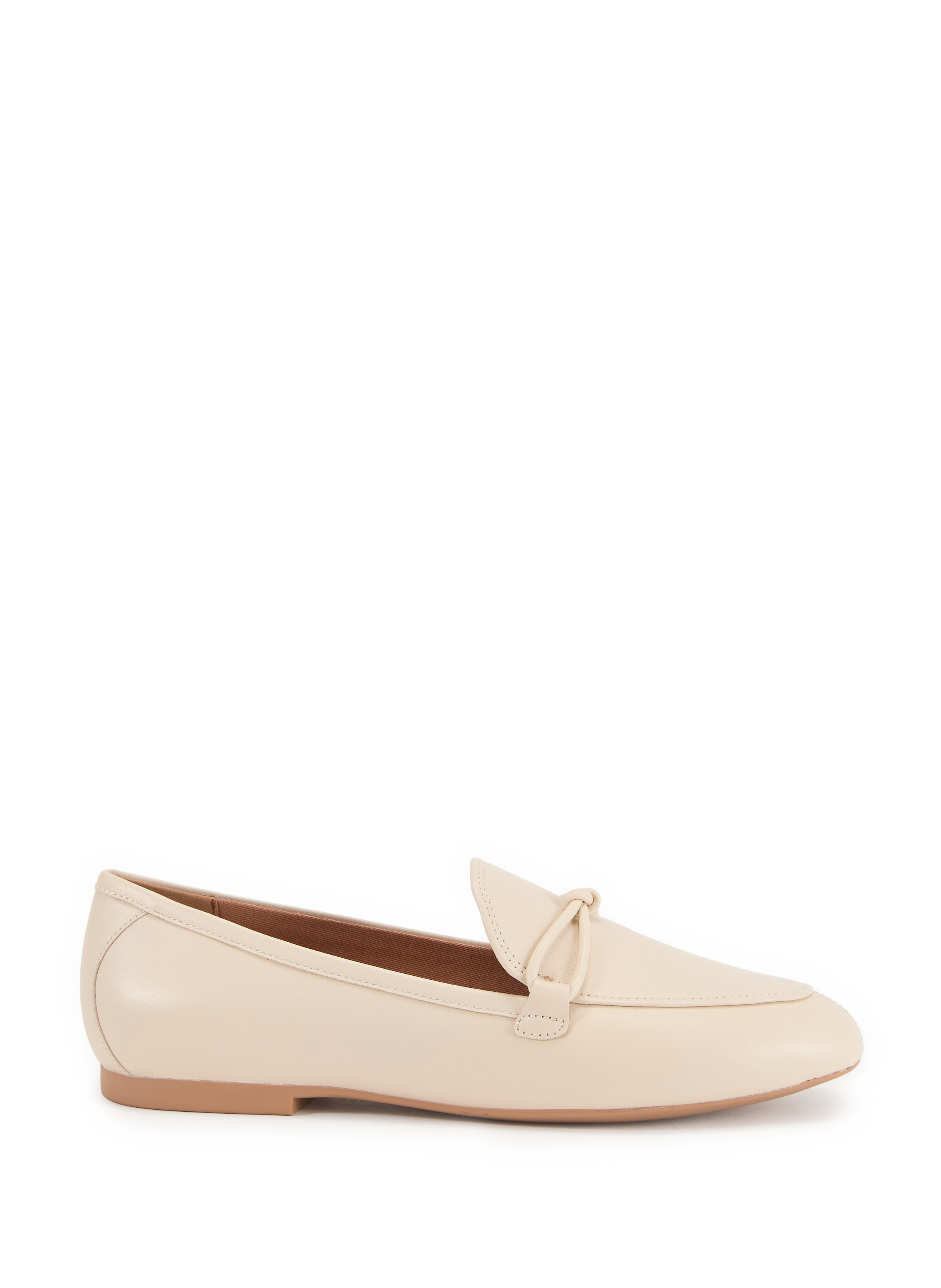 New Palmaria leather moccasins GEOX Beige