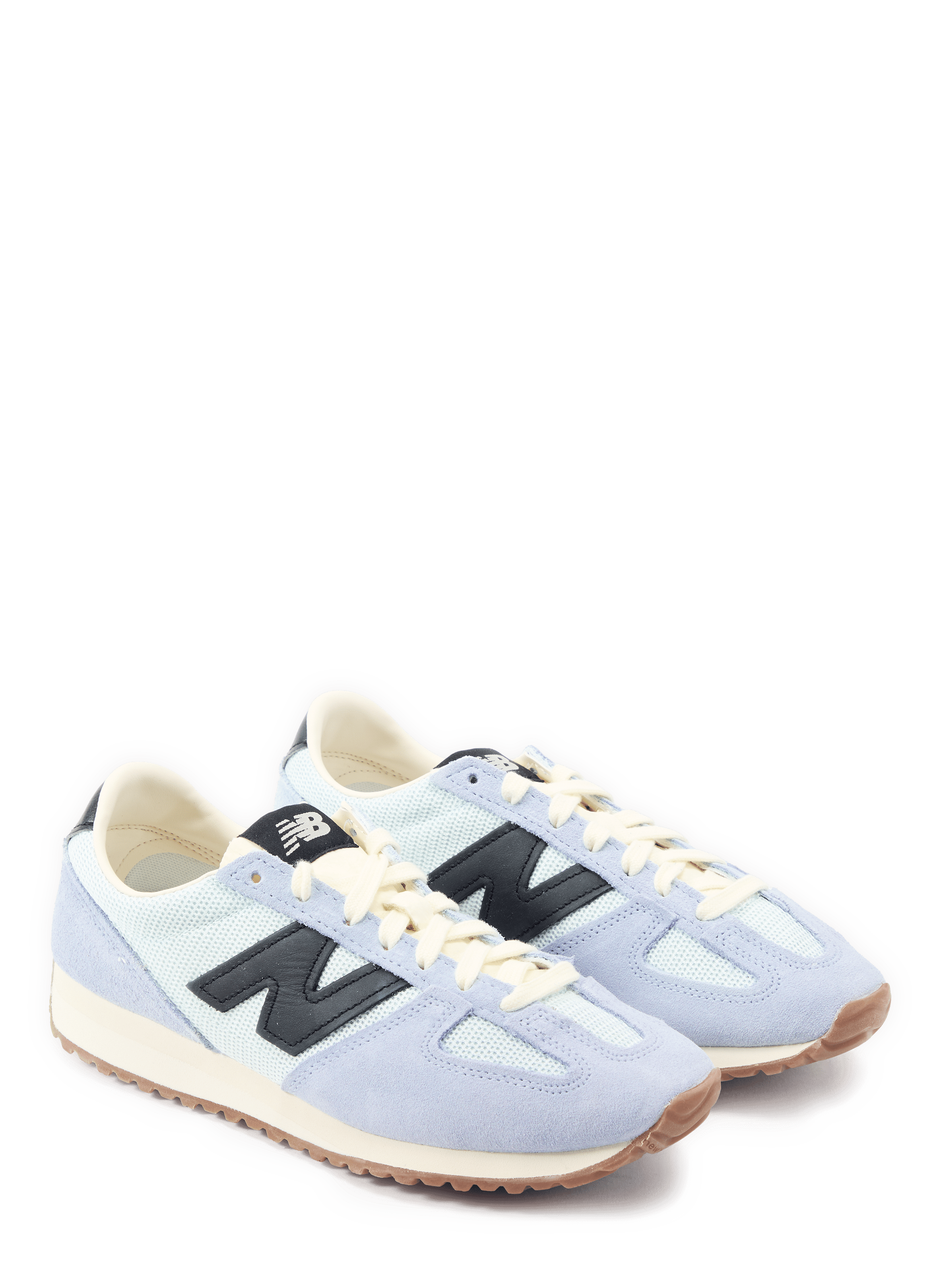 Baskets basses U471 en cuir mélangé NEW BALANCE Bleu