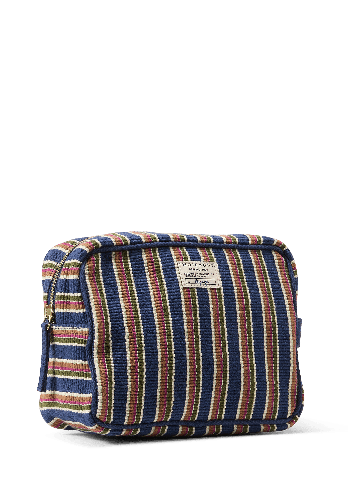 Trousse Bari Amazon en coton MOISMONT Bleu