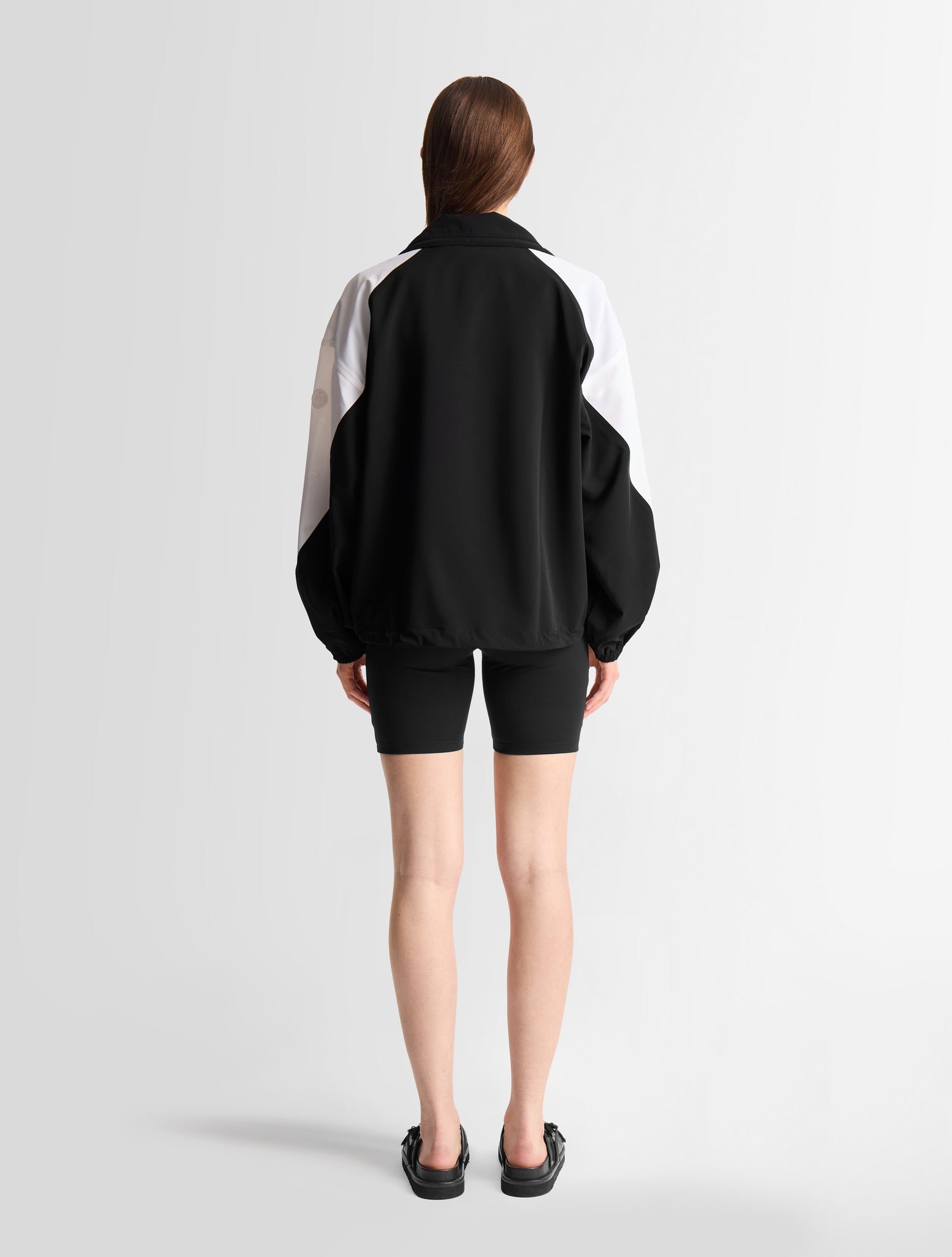 Blouson aleria col capuche coupe regular FUSALP Noir