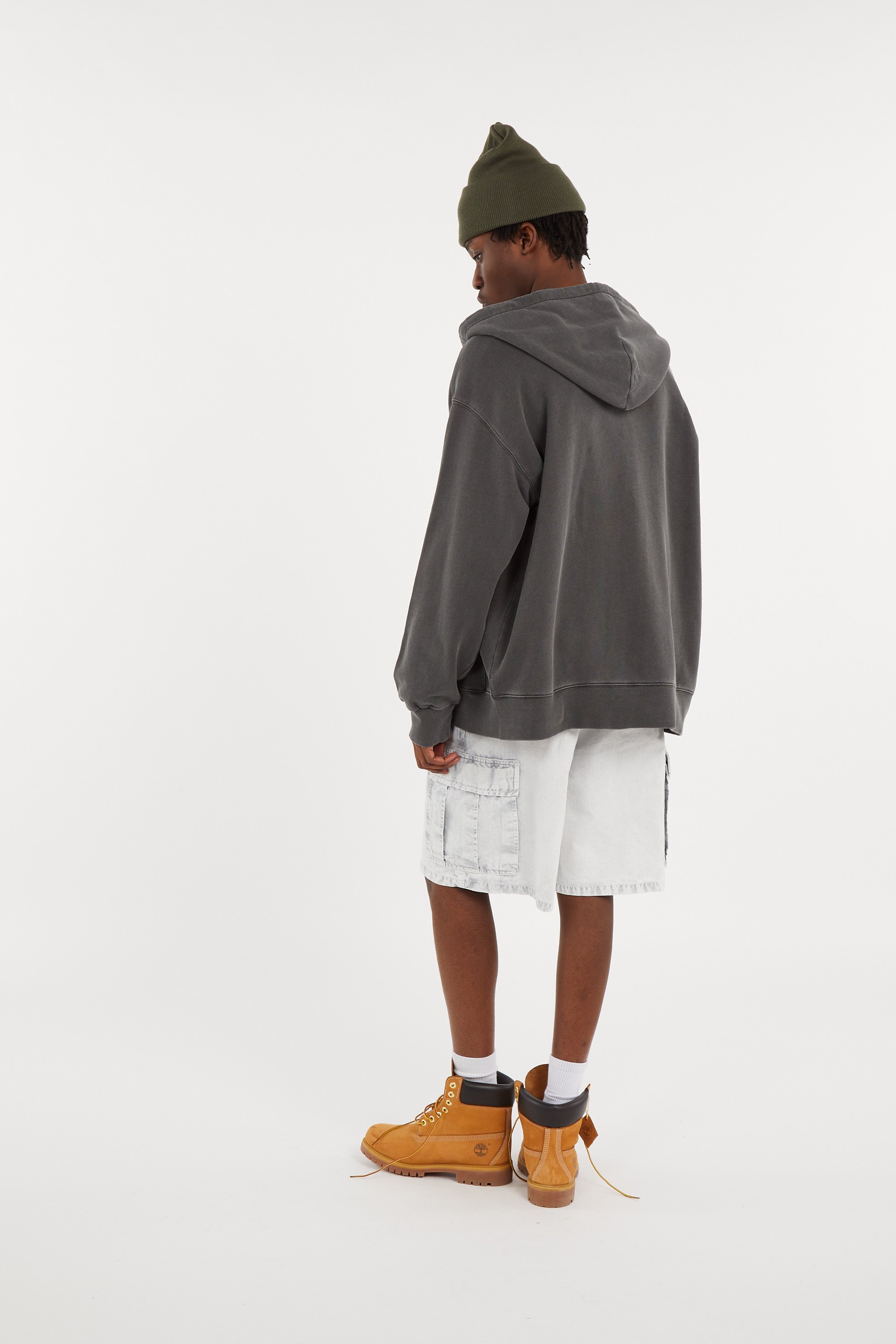 Hoodie zippé hooded nelson CARHARTT WIP Noir