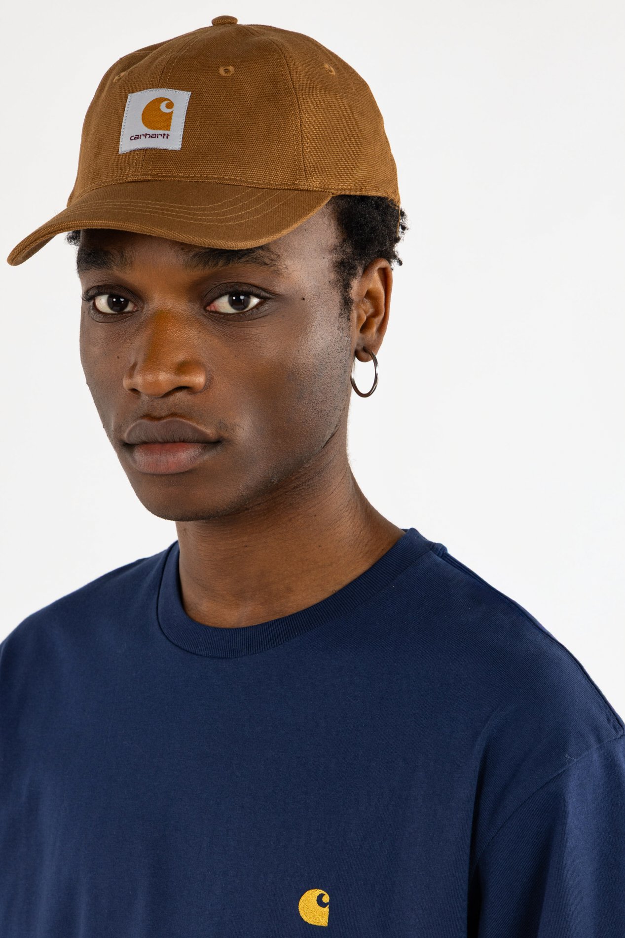 Casquette canvas cap CARHARTT WIP Marron