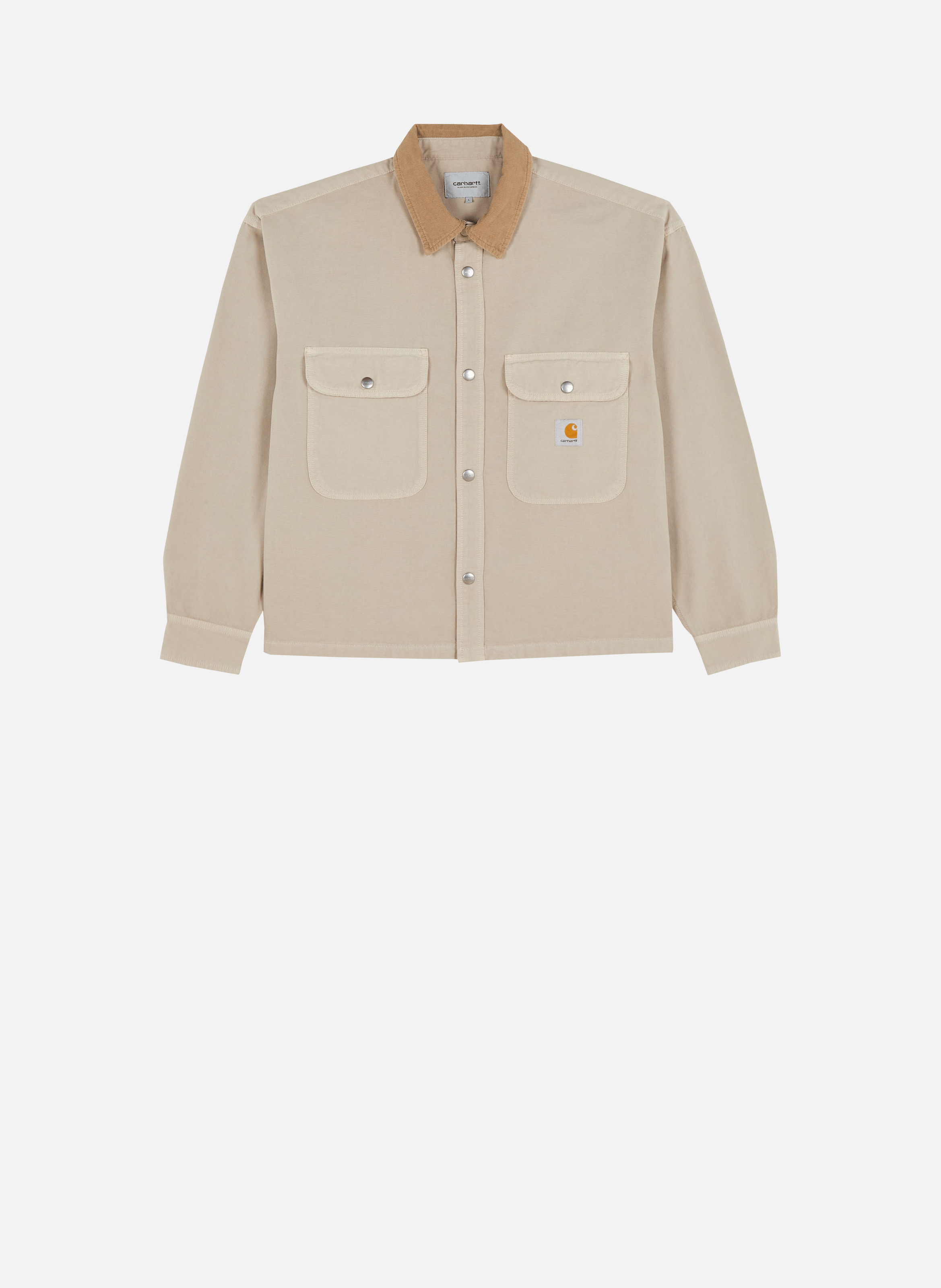 Surchemise prescott shirt jac CARHARTT WIP Beige