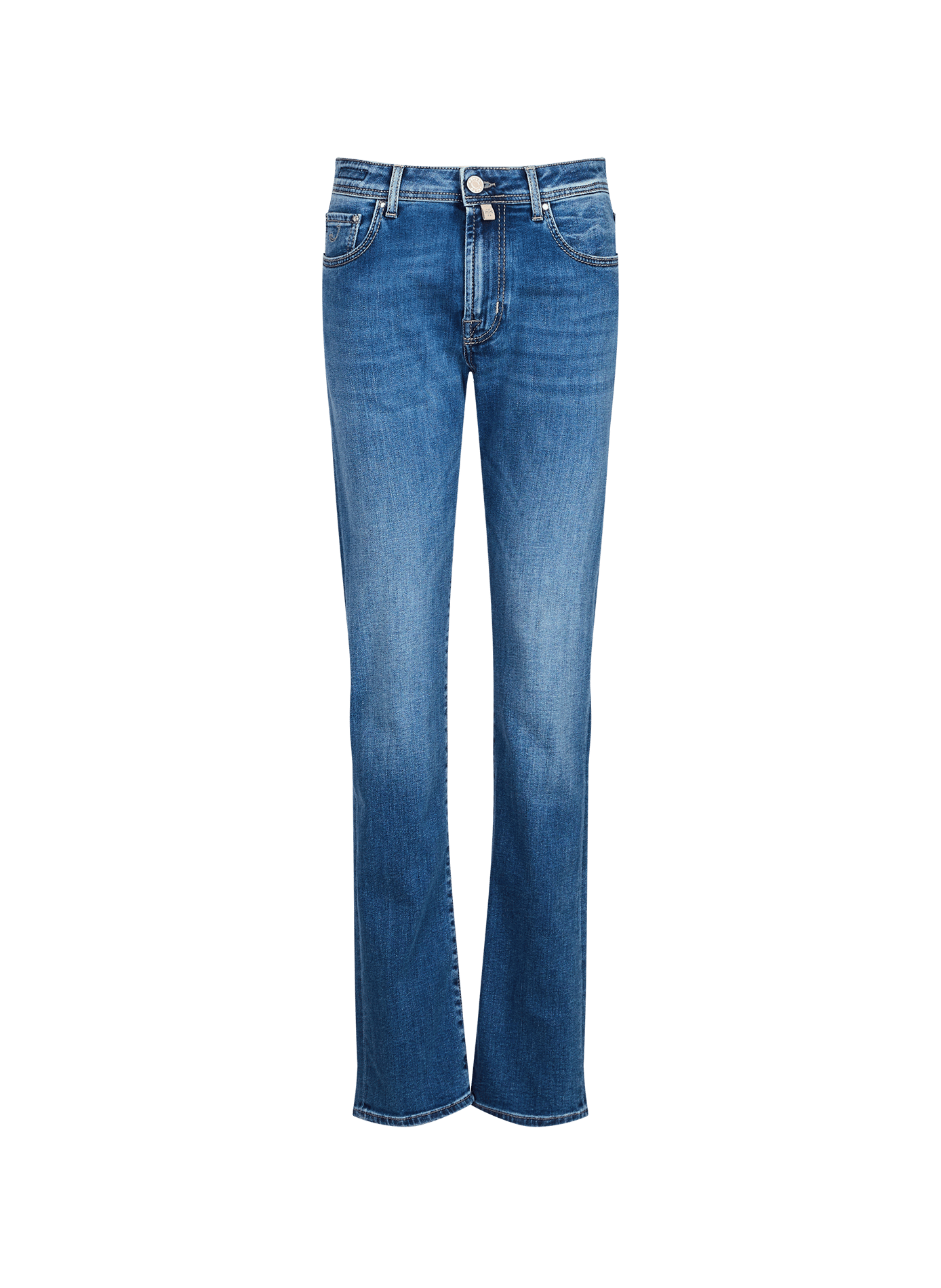 Slim-fit cotton-blend jeans JACOB COHEN Blue