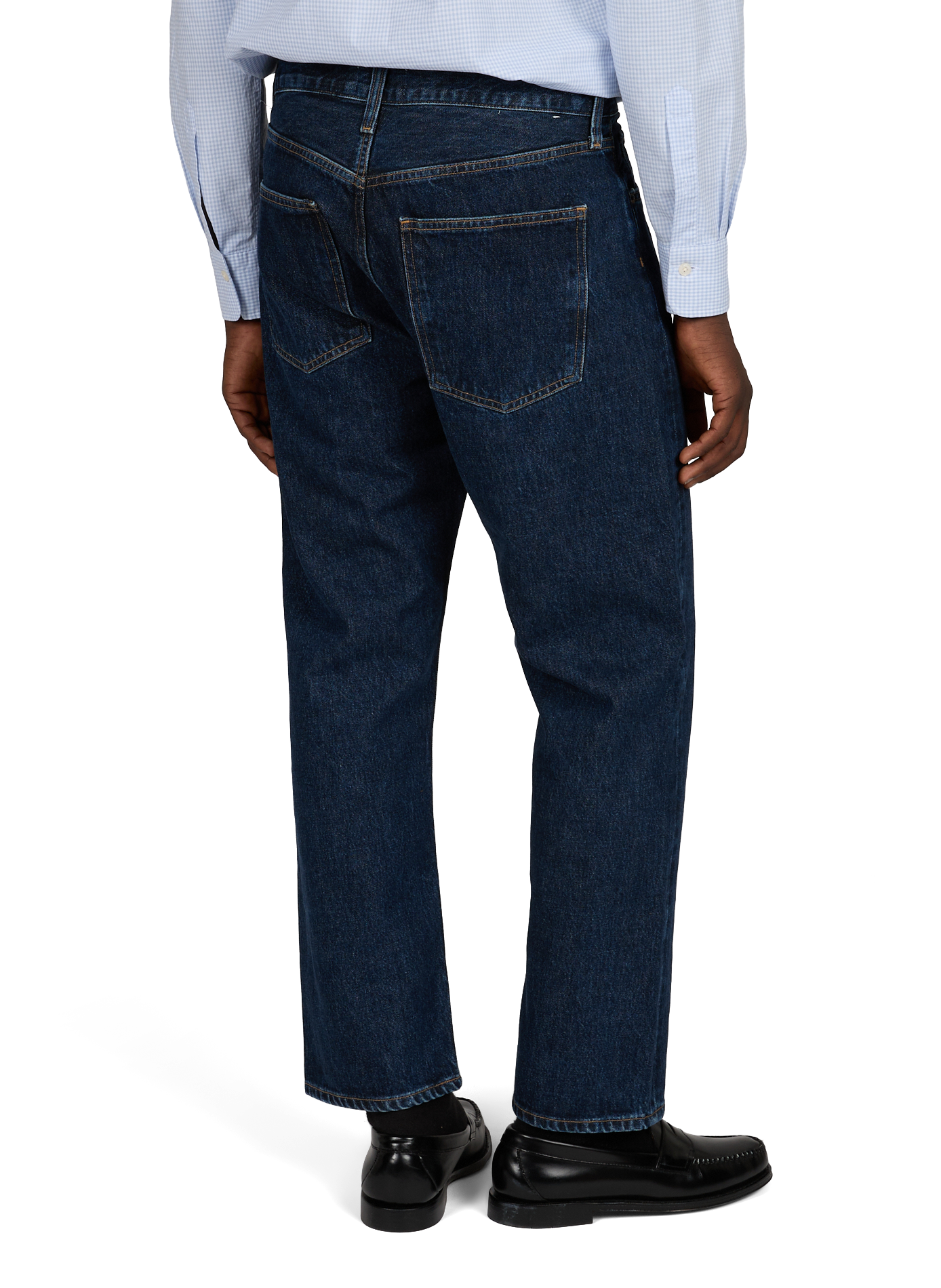 Loose fit cotton Jeans AGOLDE Blue