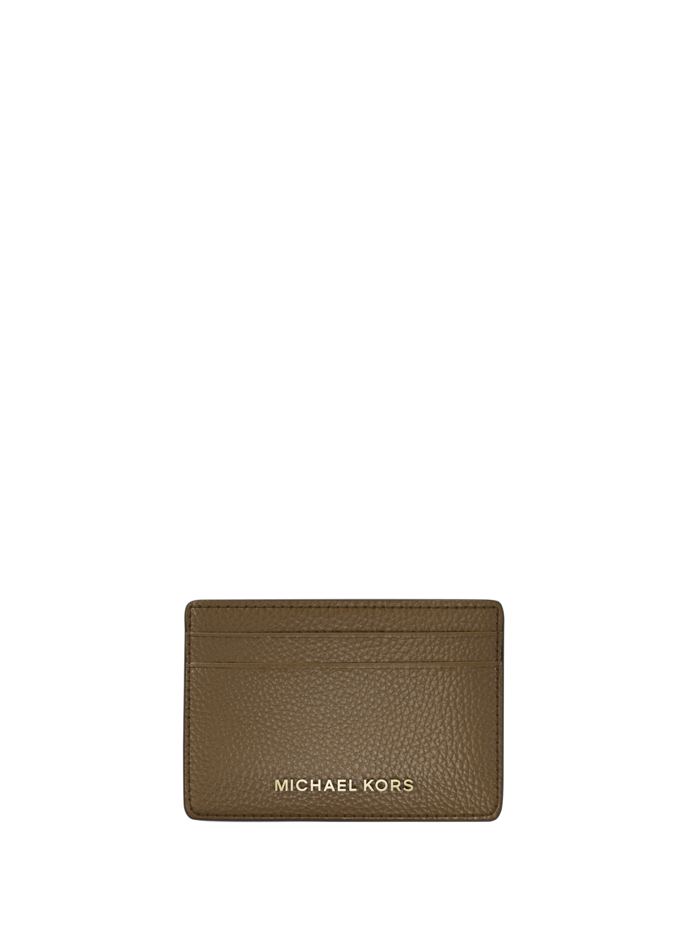 Portes cartes en cuir  MICHAEL KORS Marron