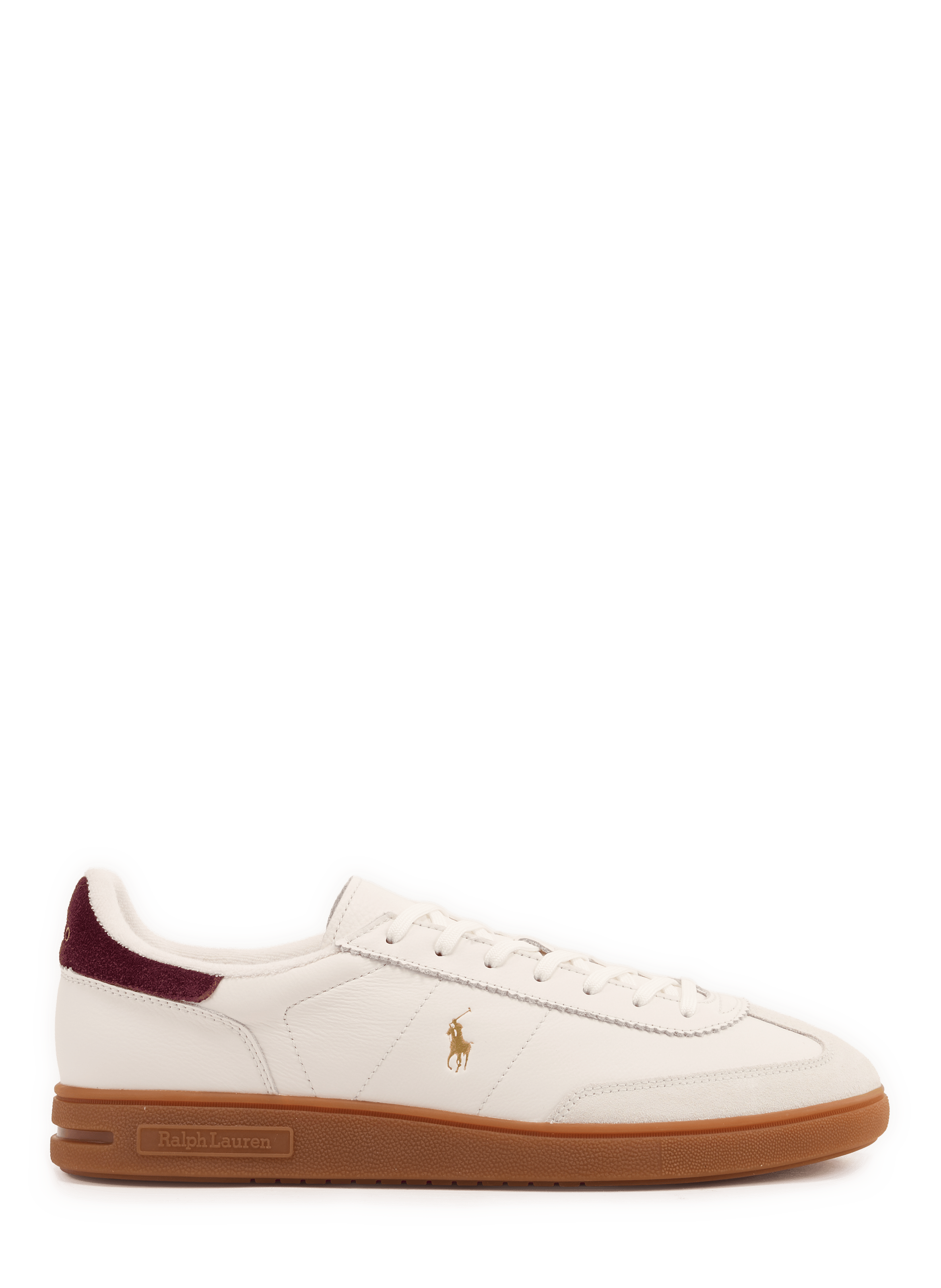 Low-top Bedford leather sneakers POLO RALPH LAUREN White