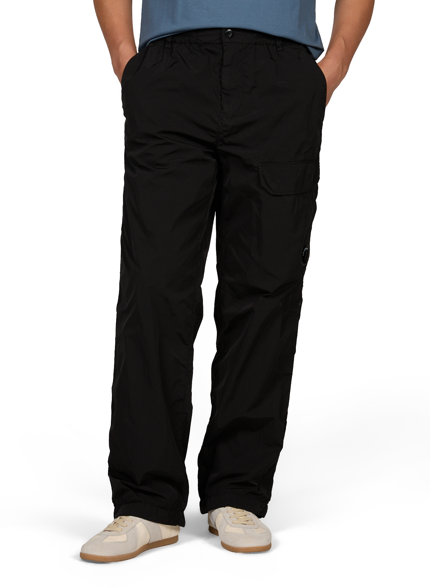 Pantalon cargo Chrome-R CP COMPANY Noir