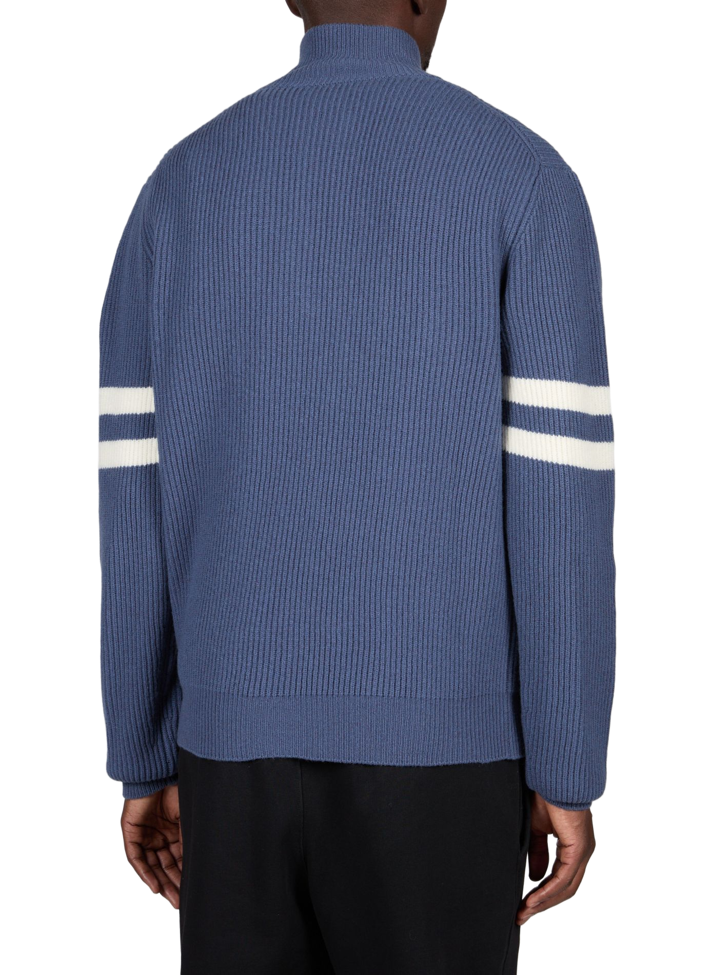 Straight wool turtleneck sweater CANADA GOOSE Blue