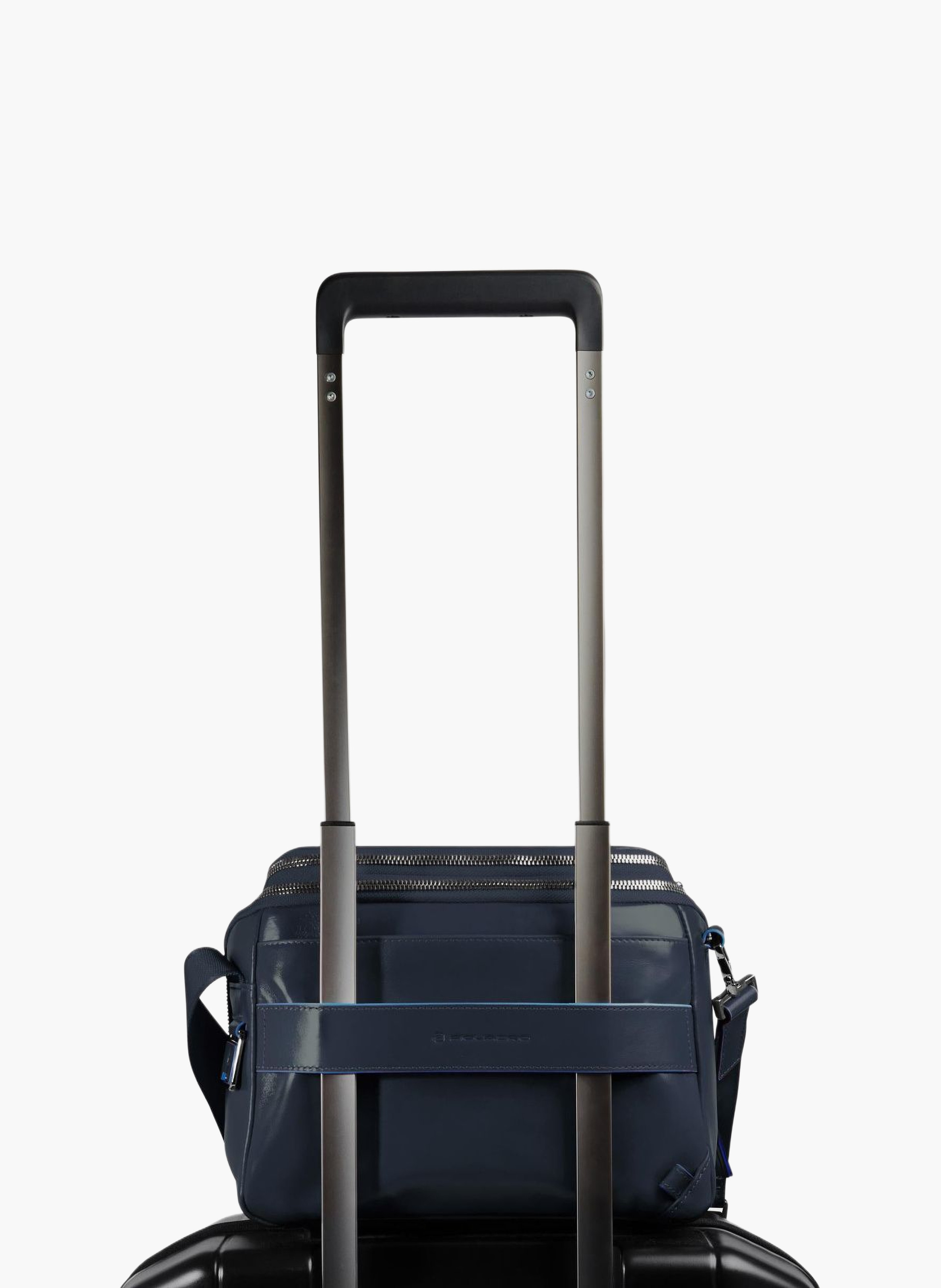 Sac bandoulière homme personnalisable PIQUADRO Bleu