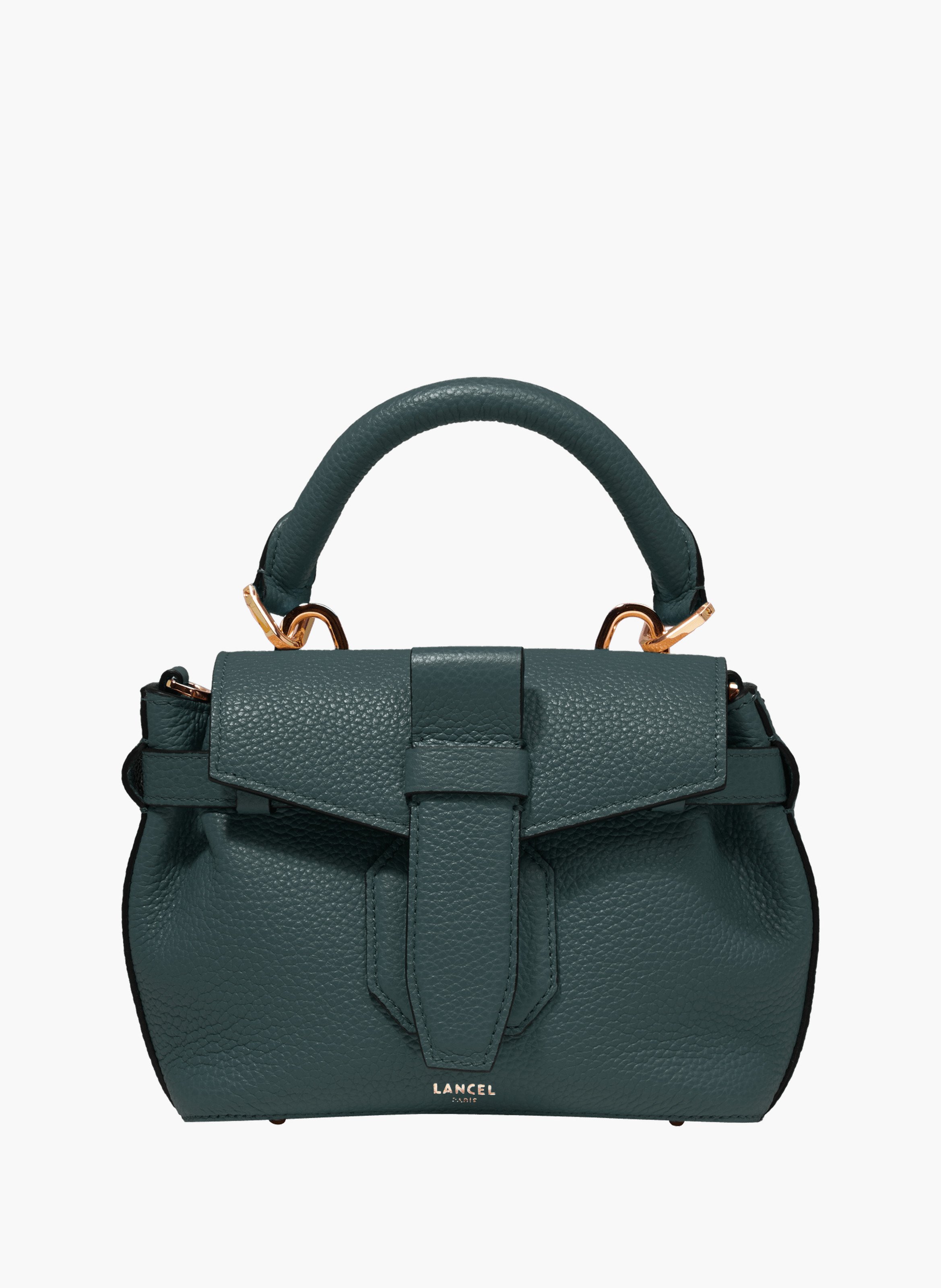 Sac à main mini LANCEL Vert