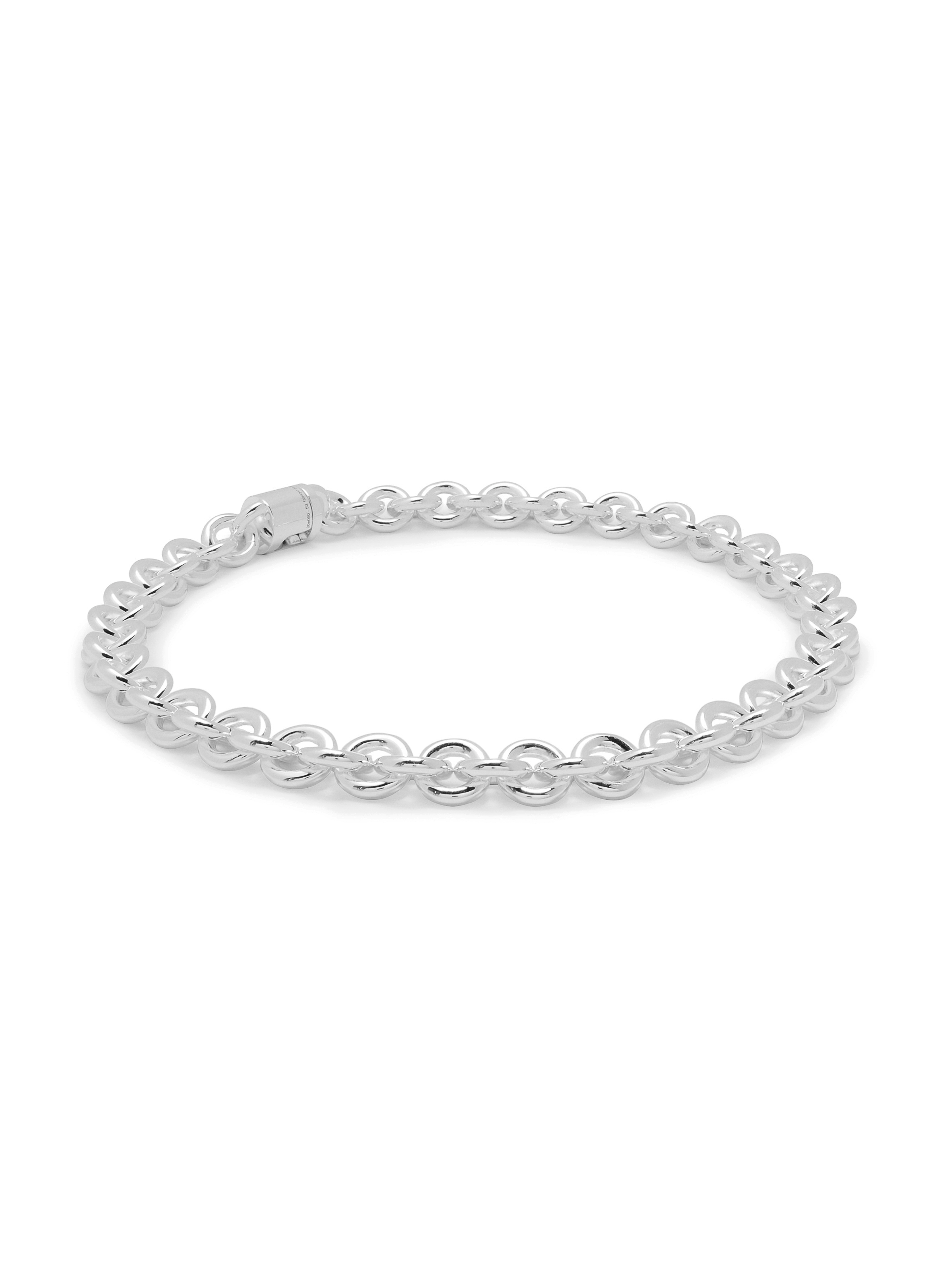 Collier 253g en argent poli