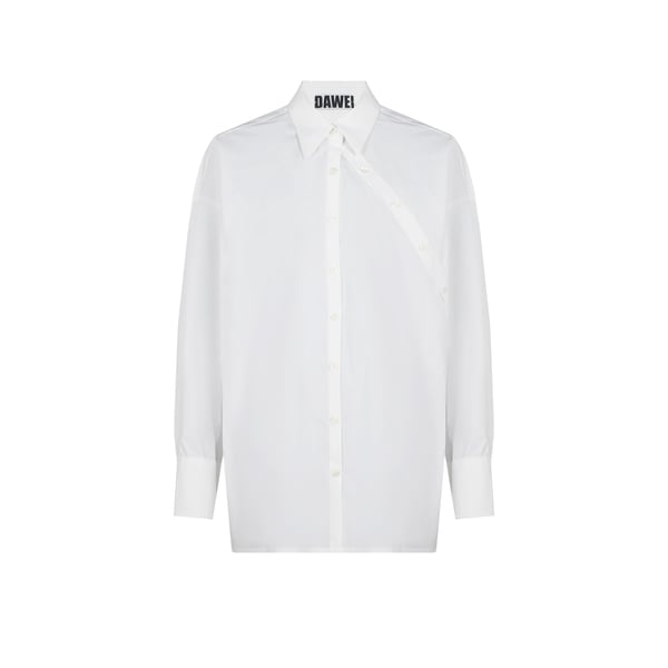 Chemise en coton mélangé