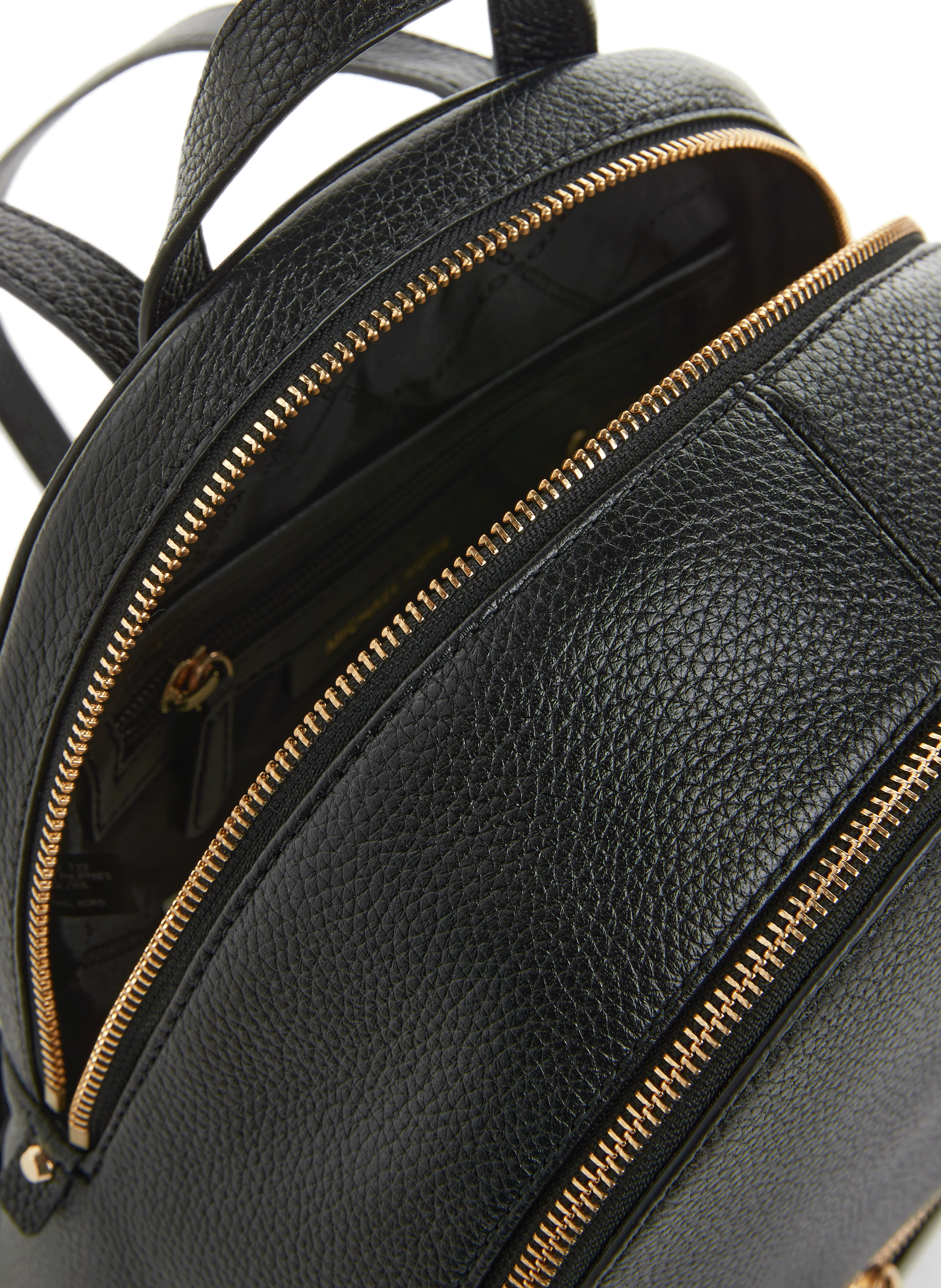 Sac à dos Rhea en cuir MICHAEL KORS Noir