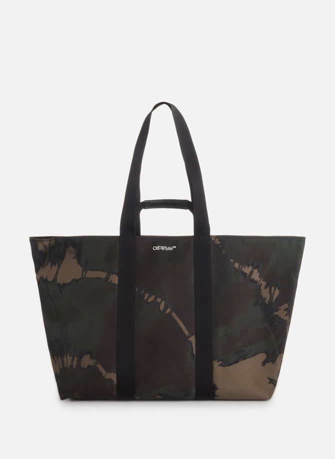 Commercial tote bag with OFF-WHITE print