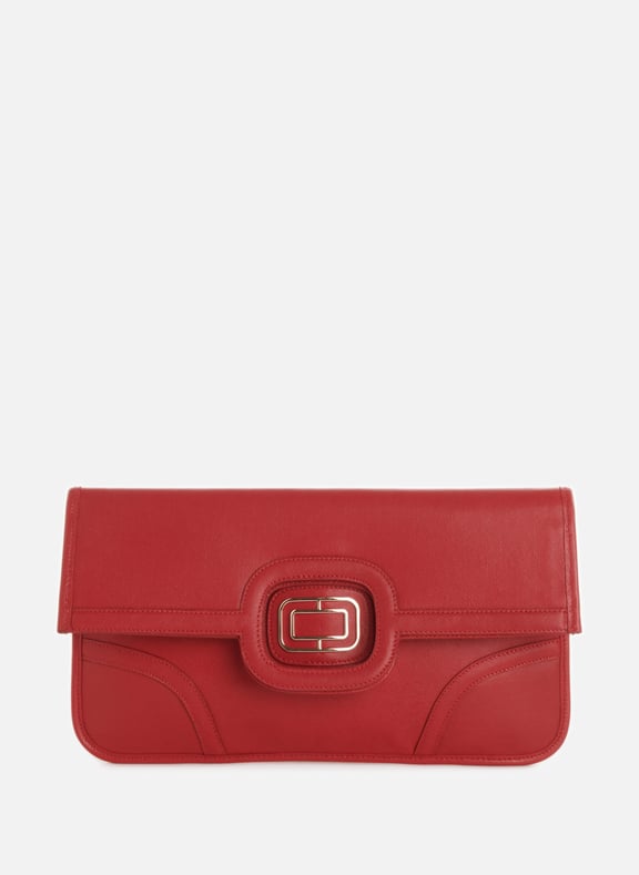 Bella leather handbag Red by SAISON 1865 SAISON 1865 Bella leather handbag Red