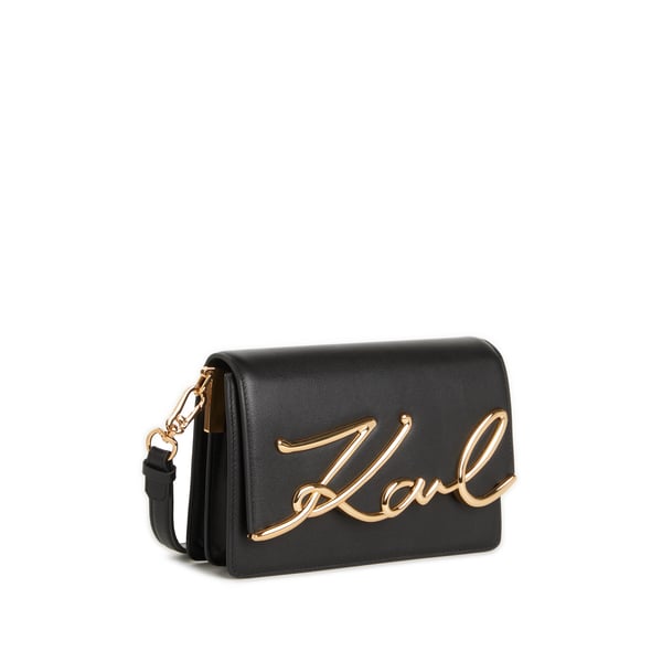 Sac à bandoulière K Signature en cuir