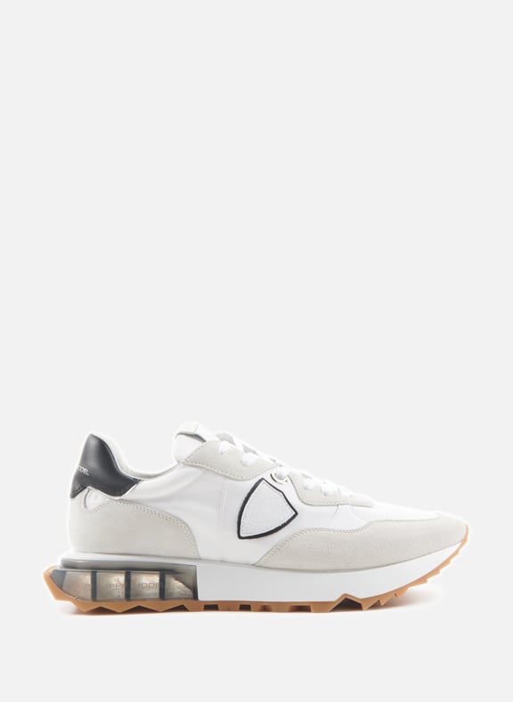 Baskets La rue Low Blanc by PHILIPPE MODEL PHILIPPE MODEL Baskets La rue Low Blanc